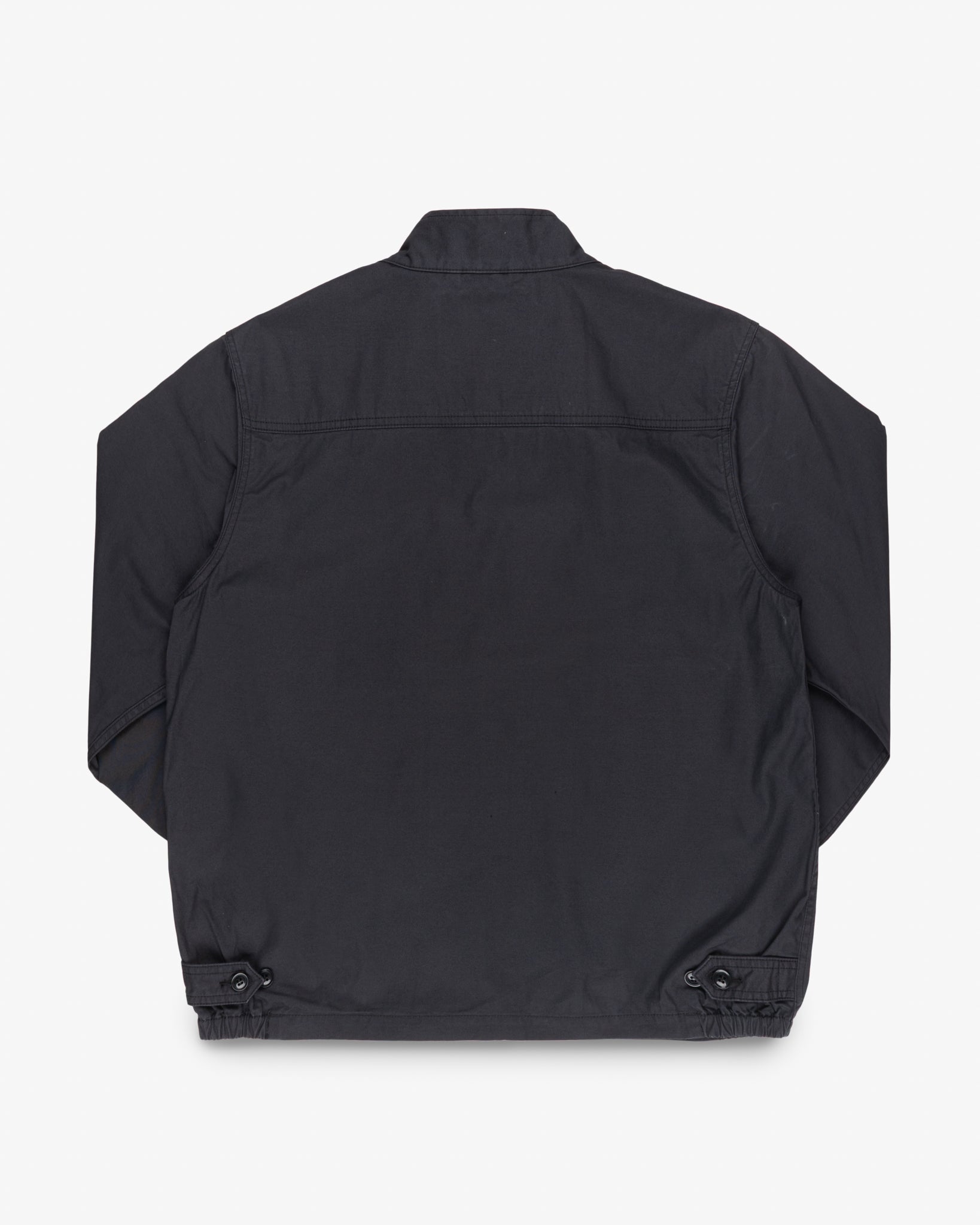 6.2oz Serge Drizzler Jacket - Black – Iron Heart