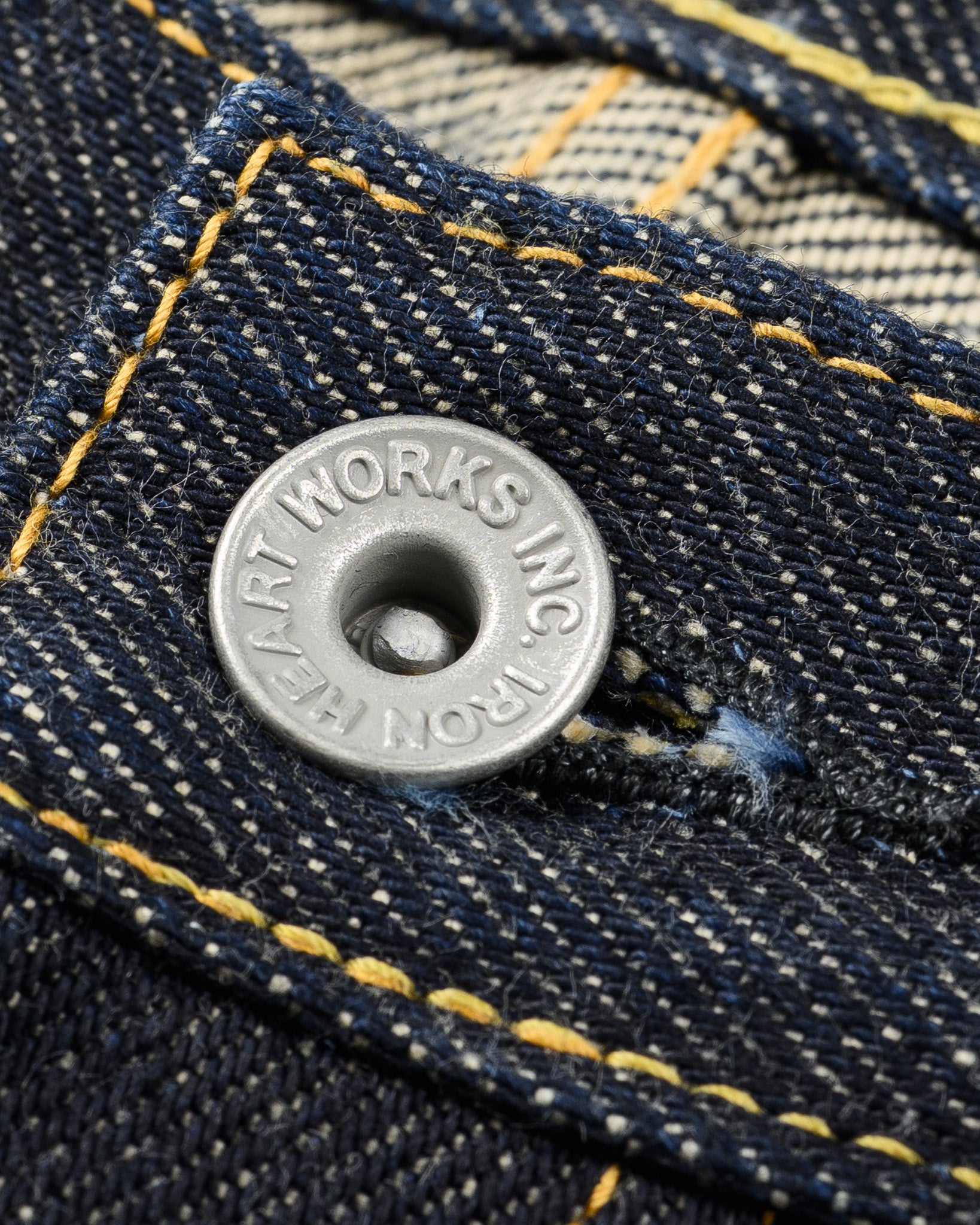 Iron Heart 21oz Selvedge Denim Straight Cut Jeans - Indigo