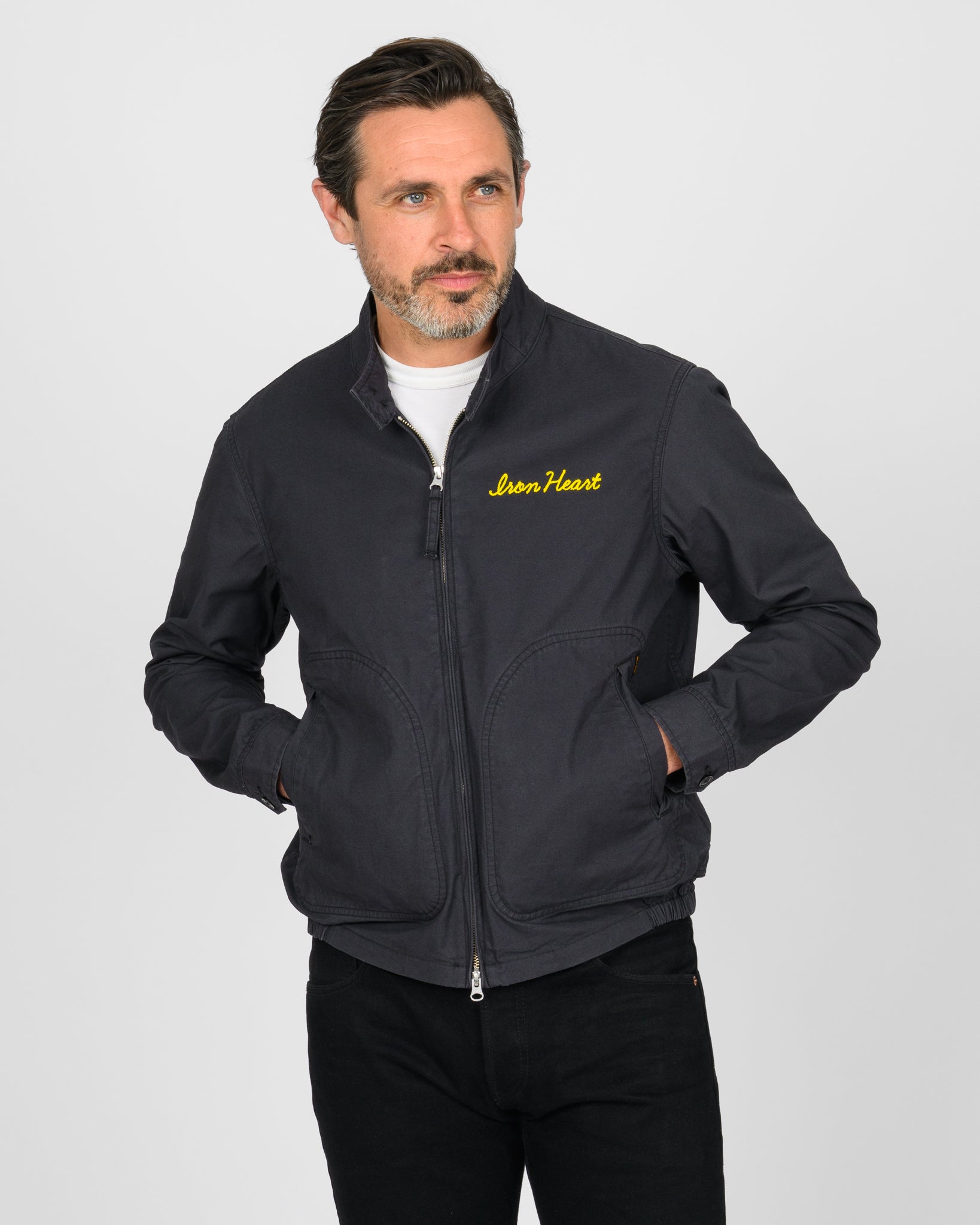 6.2oz Serge Drizzler Jacket - Black