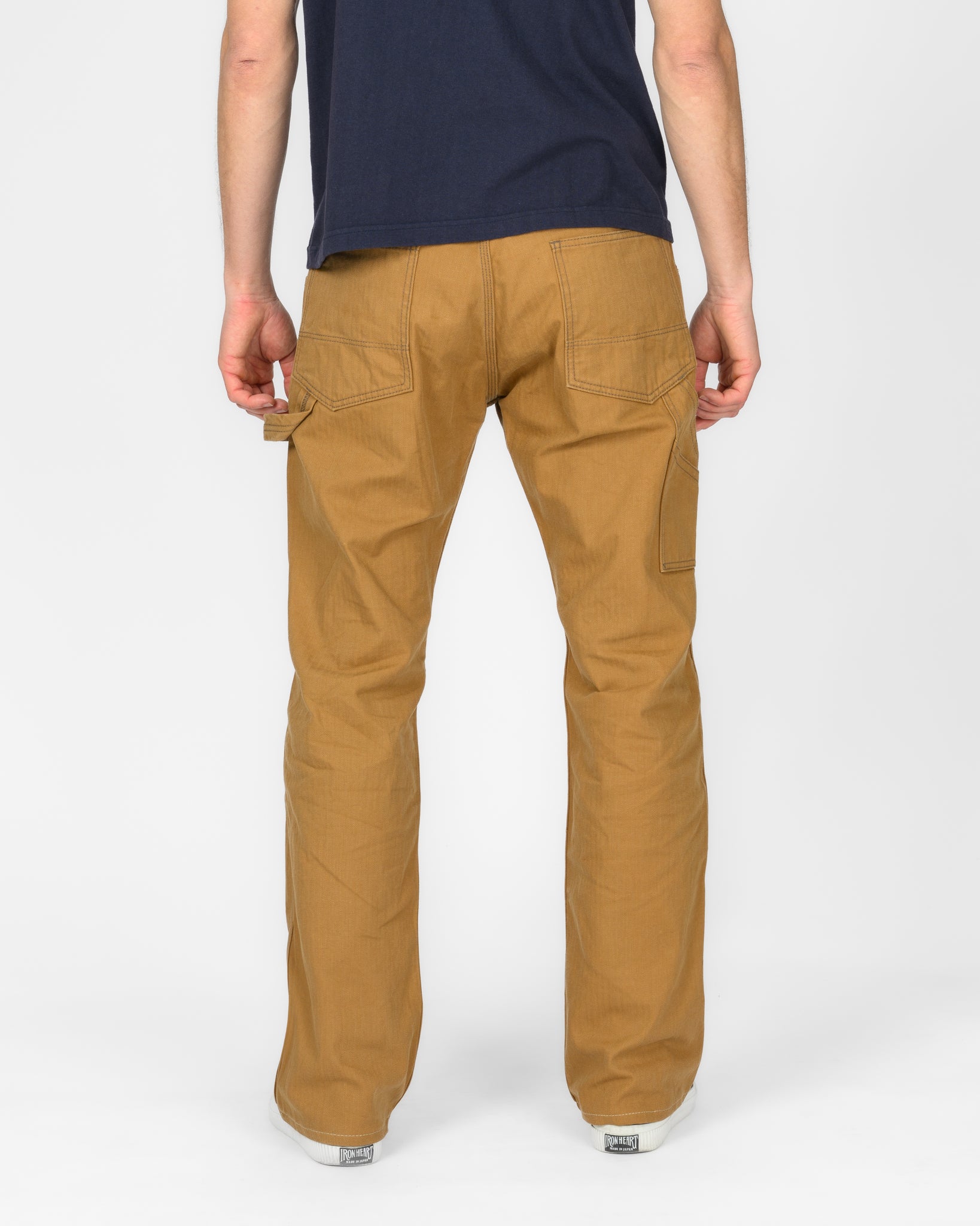 10oz Herringbone Painter's Pants - Brown – Iron Heart