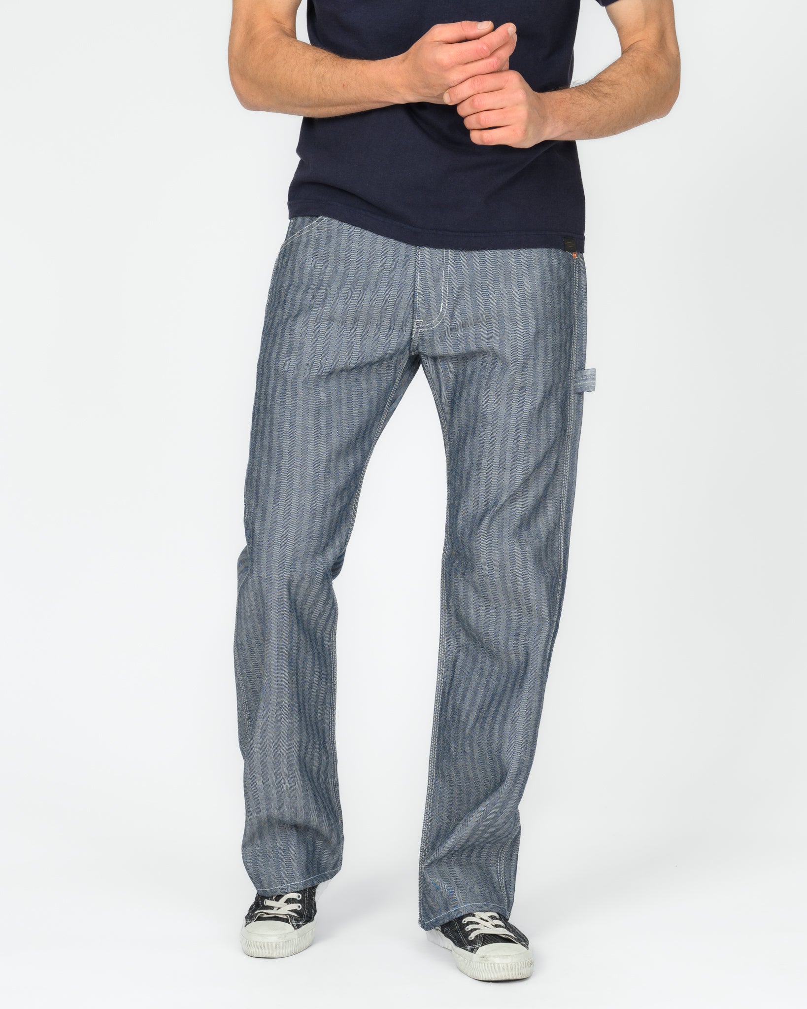 10.5oz Herringbone Painter’s Pants - Indigo