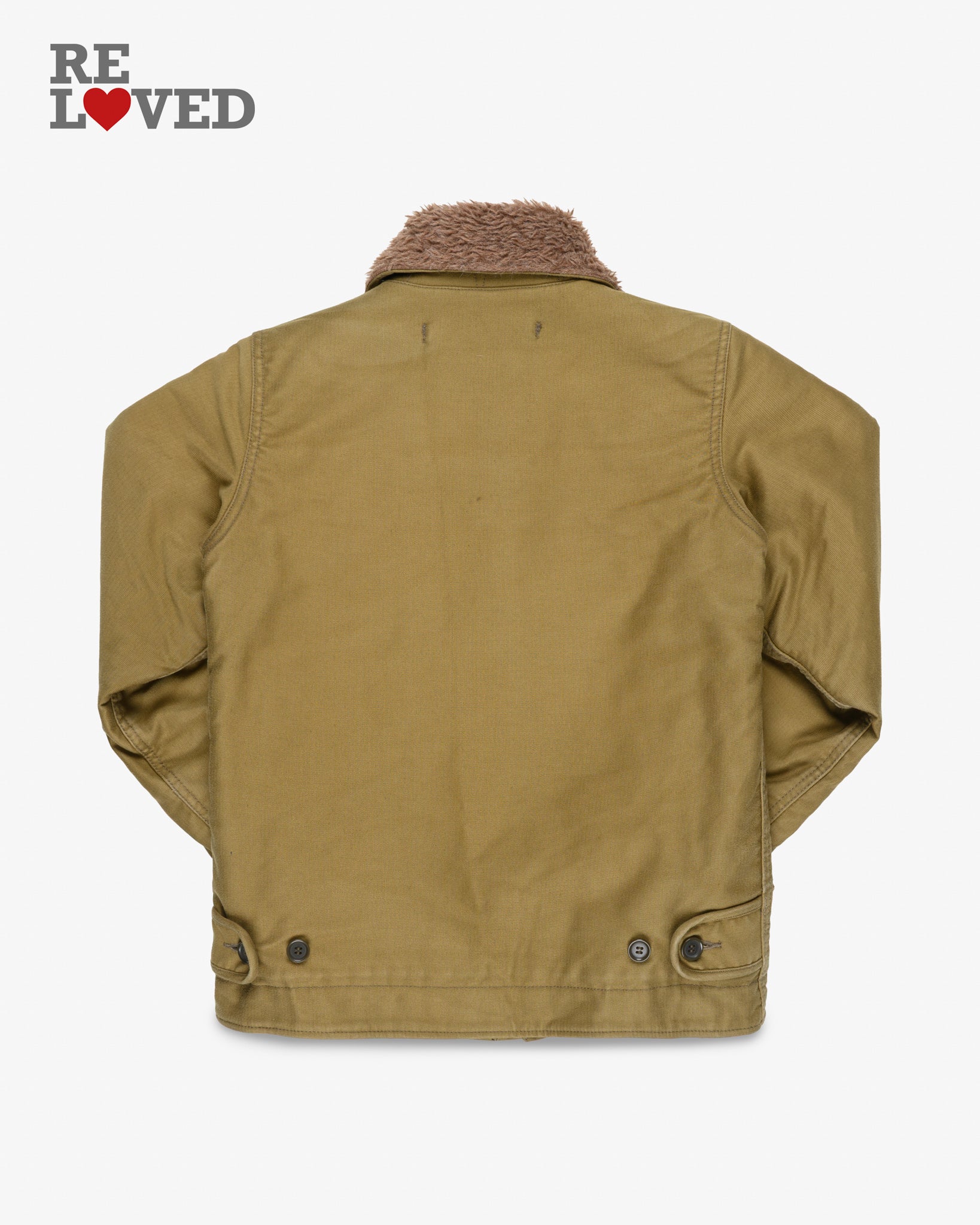 Whipcord N1 Deck Jacket - Khaki (IHM-35-KHA) Size L-FREE