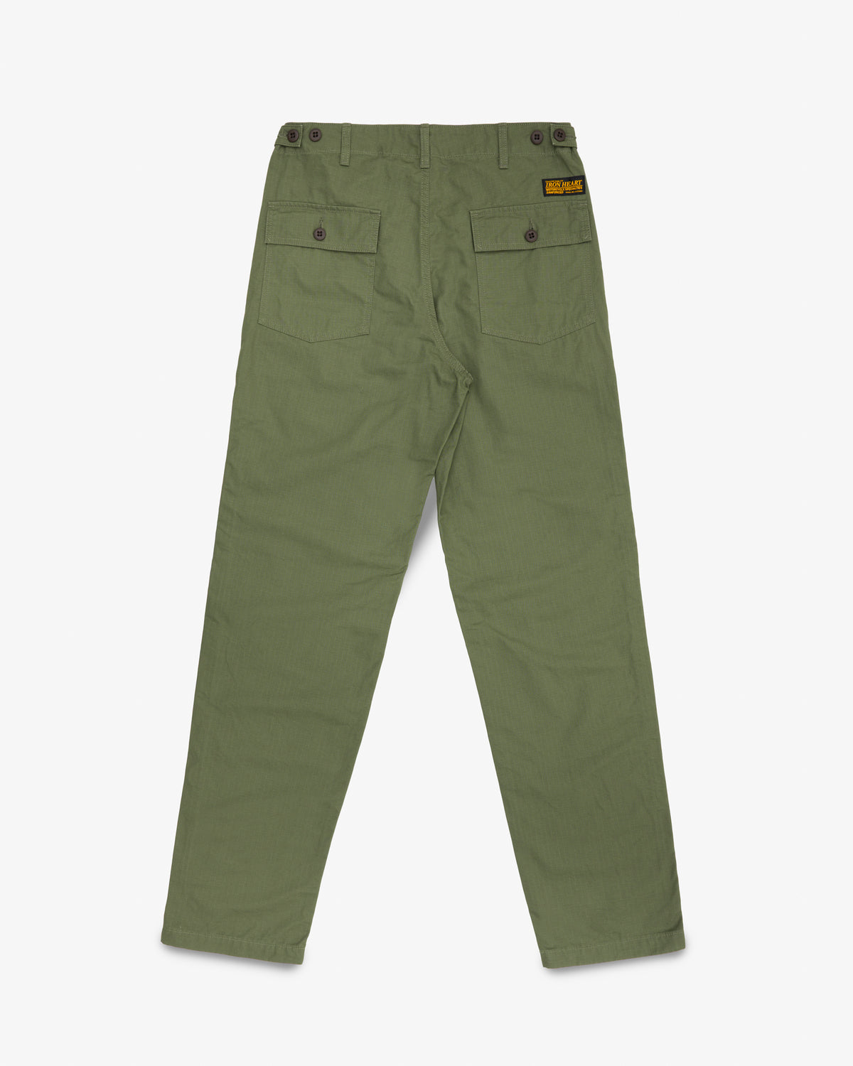 8oz Ripstop Baker Pants - Army Green – Iron Heart
