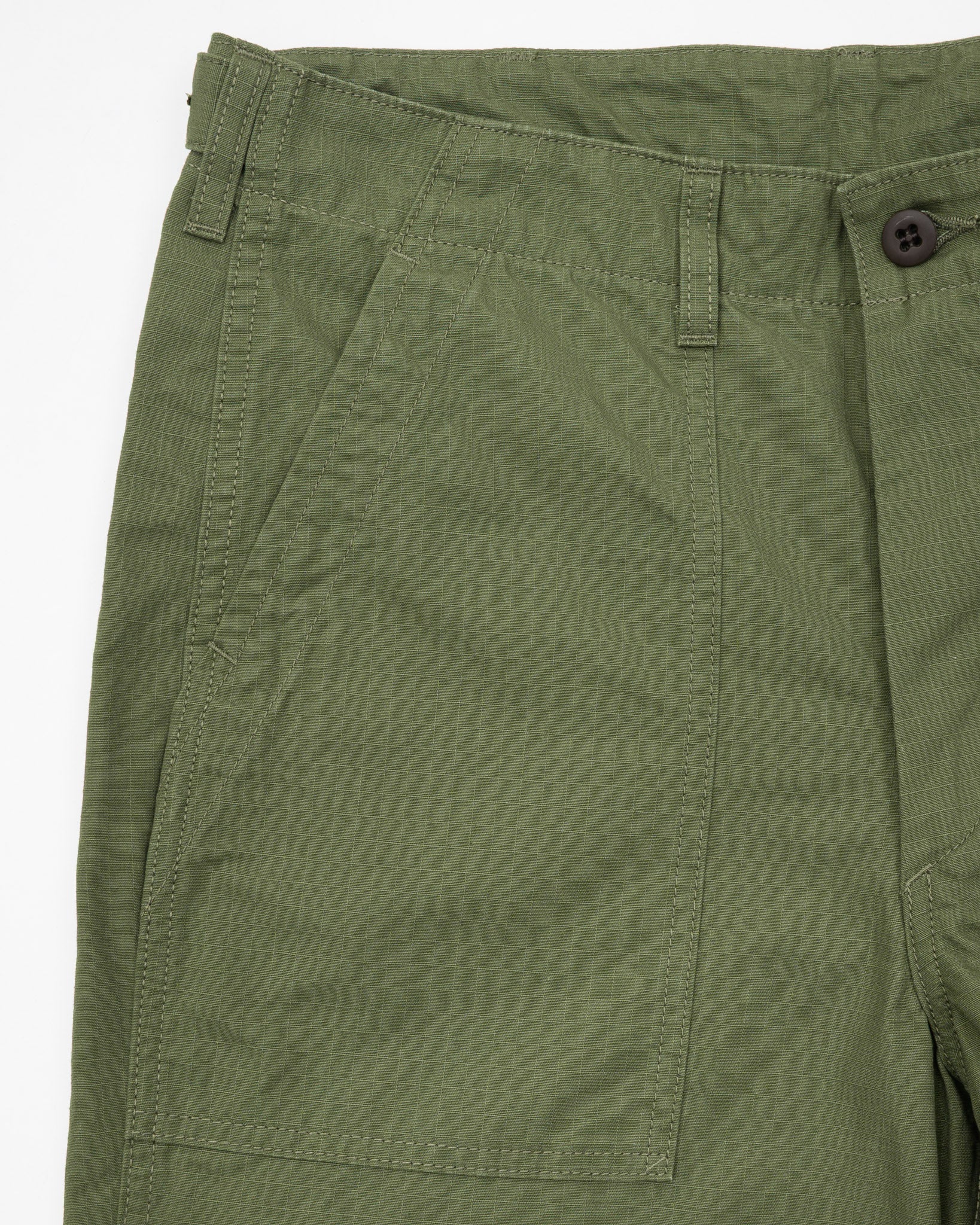 8oz Ripstop Baker Pants - Army Green – Iron Heart