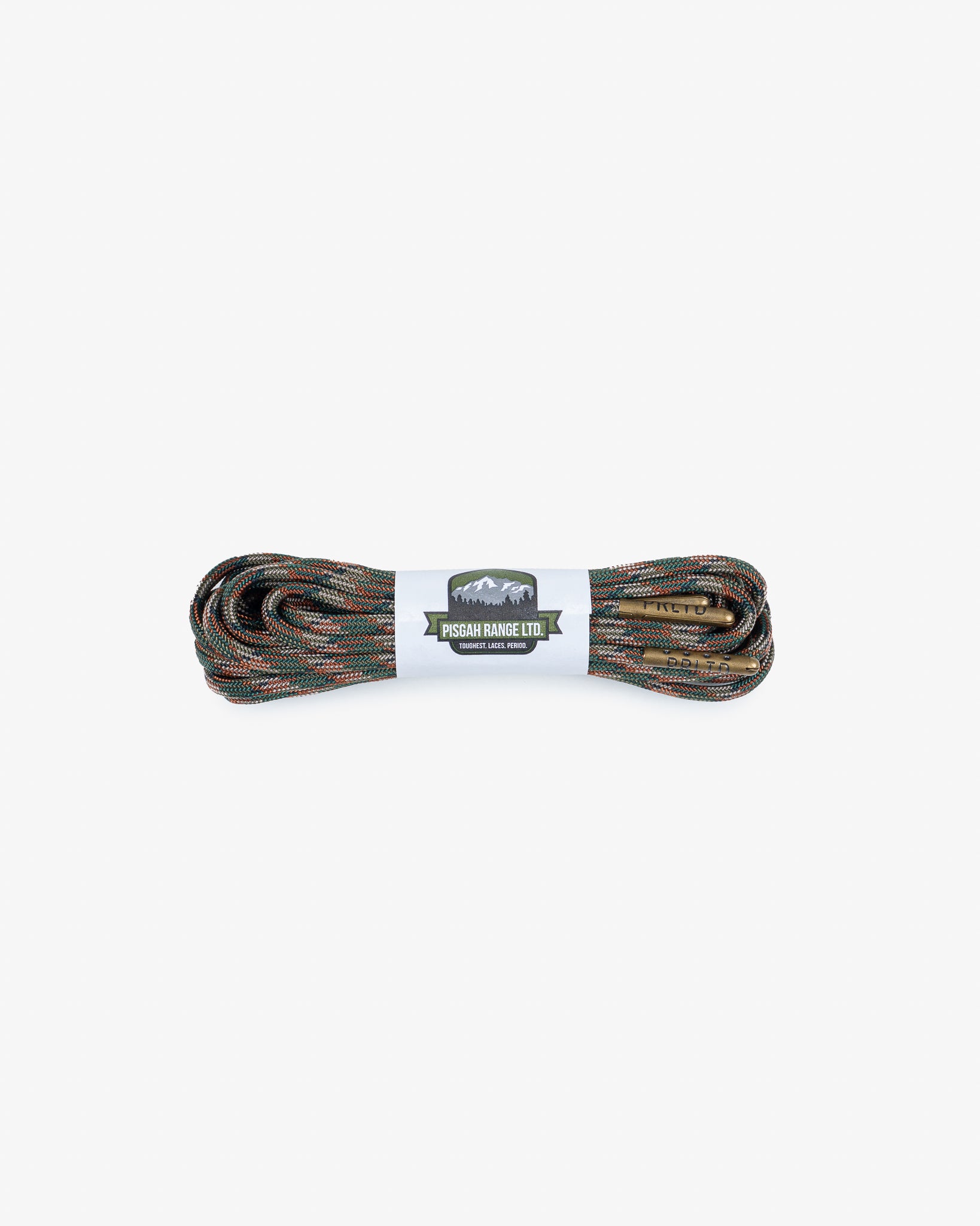 Pisgah Range Paracord Laces - Woodland Camo
