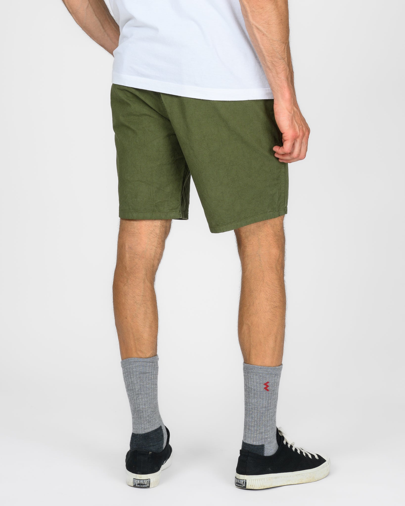 Cotton Easy Shorts - Olive – Iron Heart