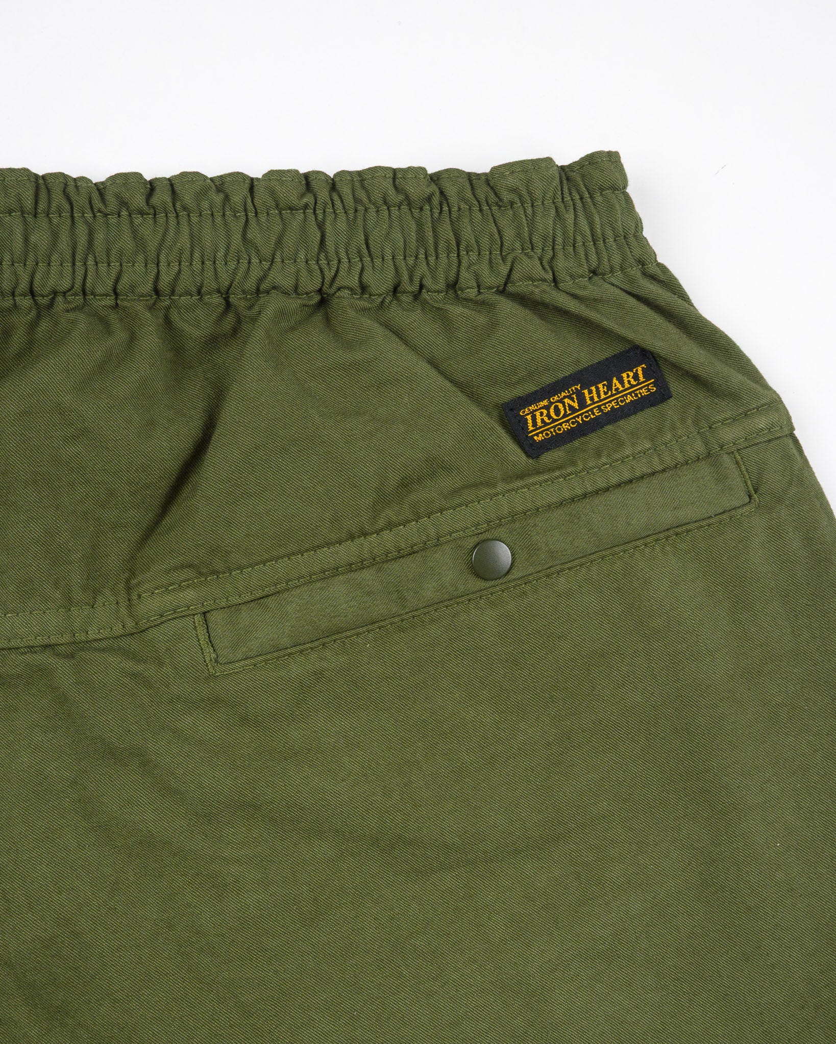 Cotton Easy Shorts - Olive – Iron Heart