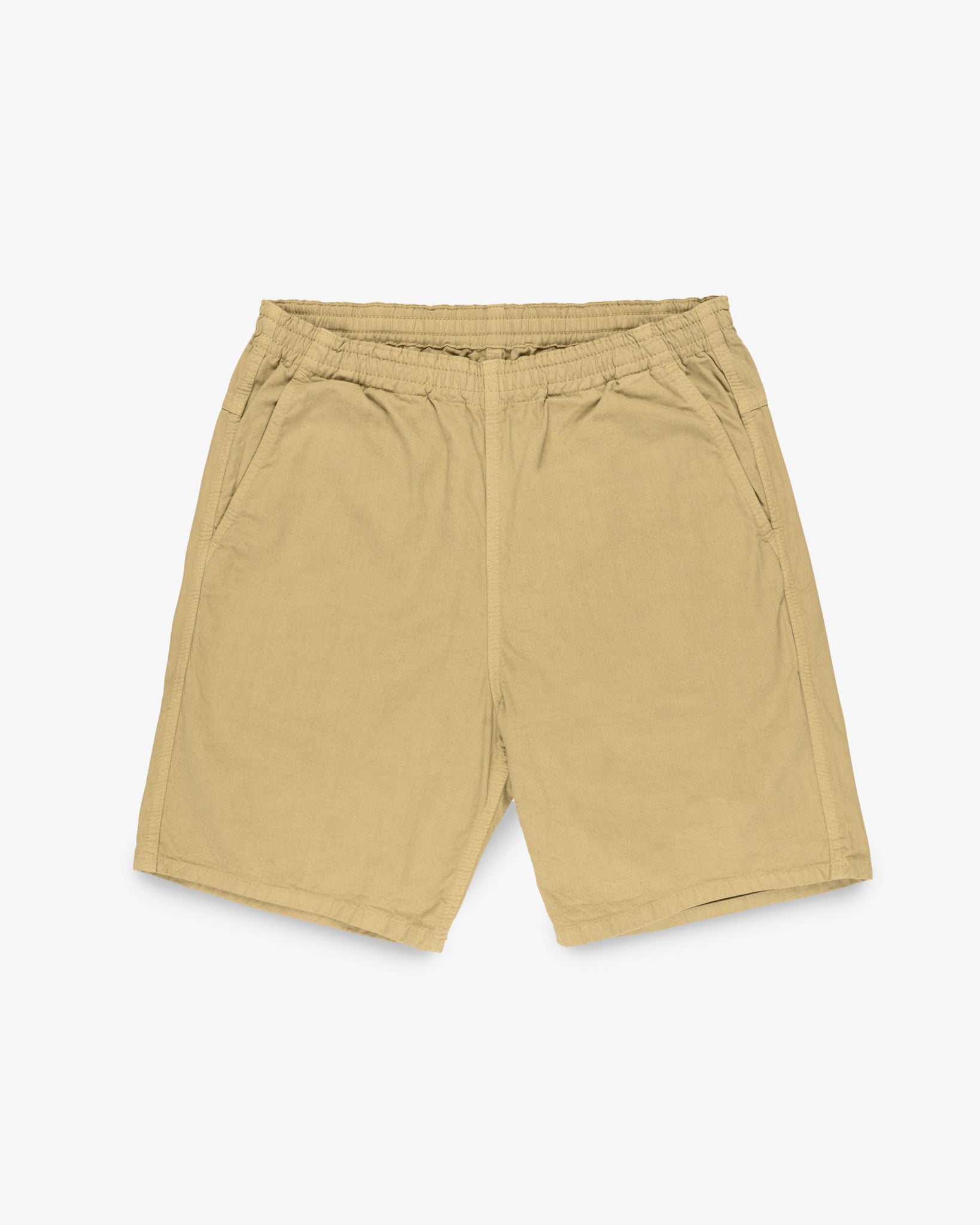 Cotton Easy Shorts - Khaki