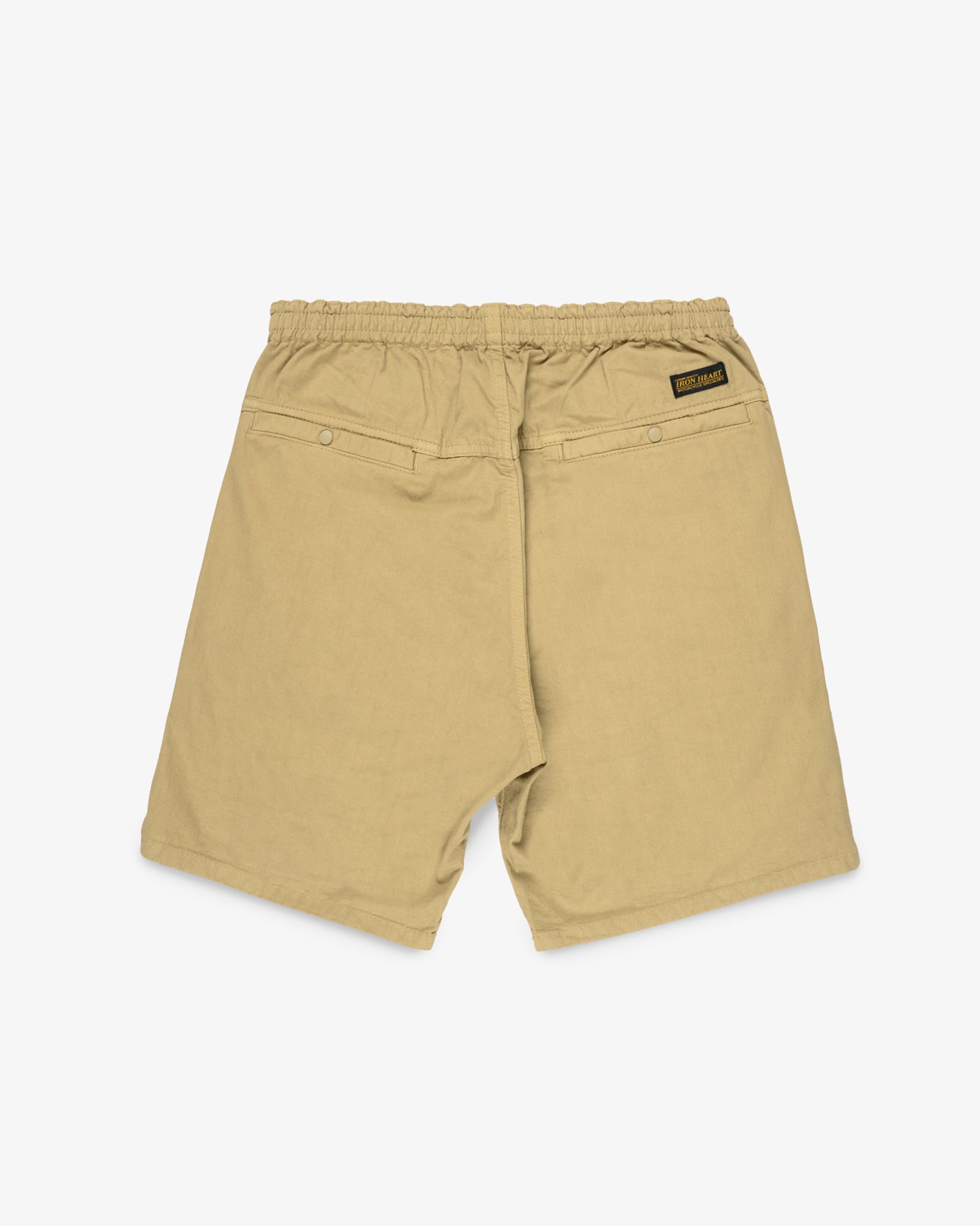 Cotton Easy Shorts - Khaki – Iron Heart