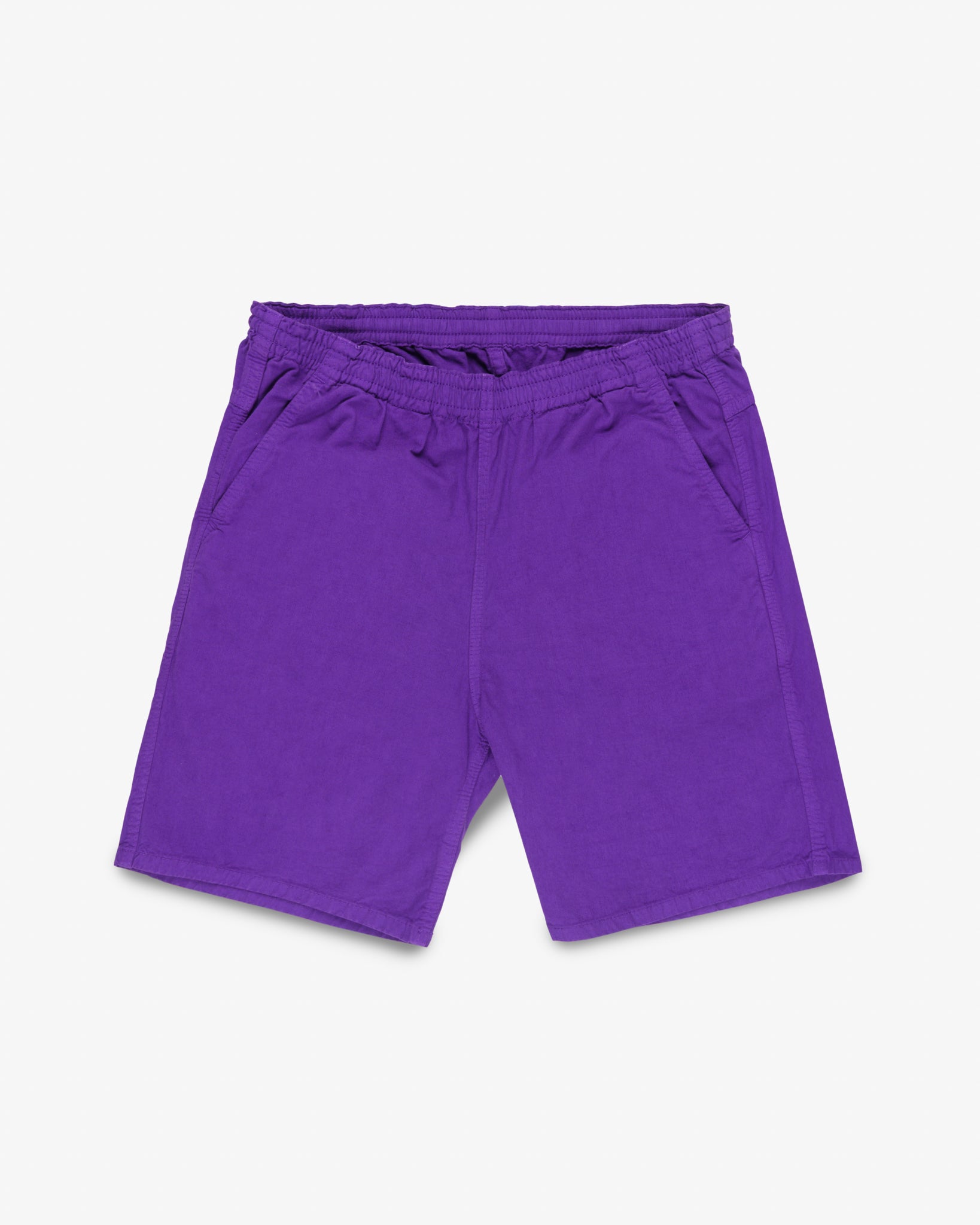 Cotton Easy Shorts - Purple
