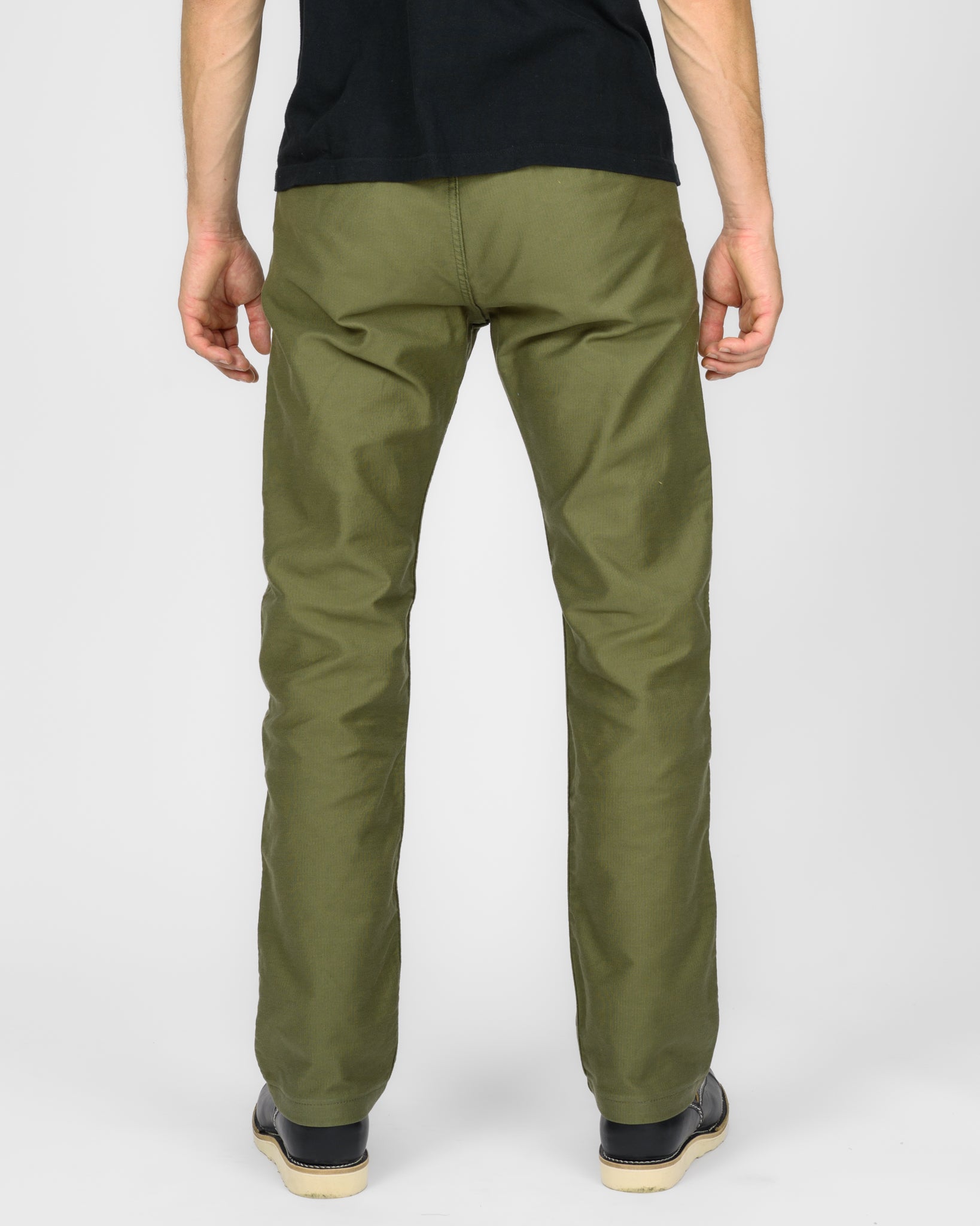 11oz Cotton Whipcord Work Pants - Olive – Iron Heart