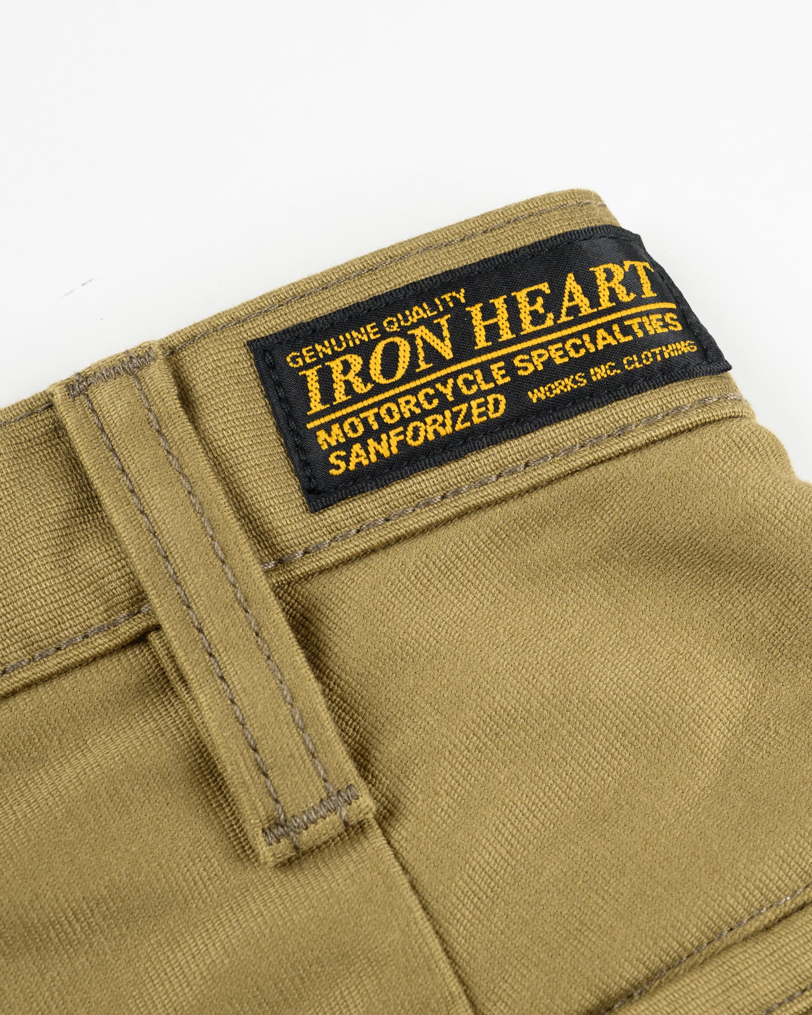 11oz Cotton Whipcord Work Pants - Khaki – Iron Heart