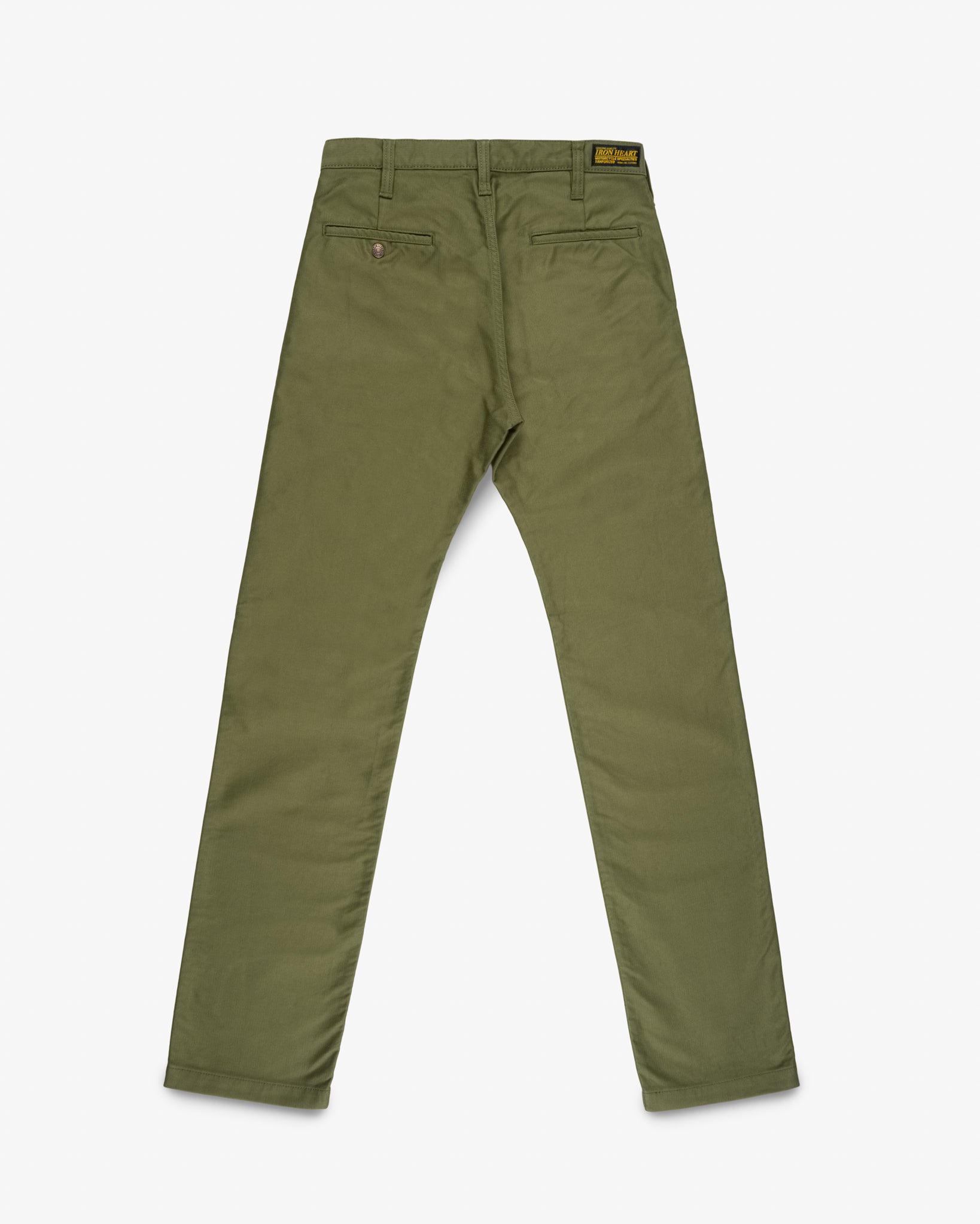 11oz Cotton Whipcord Work Pants - Olive (IH-720-OLV) Tag 30, Hemmed to 33.5"