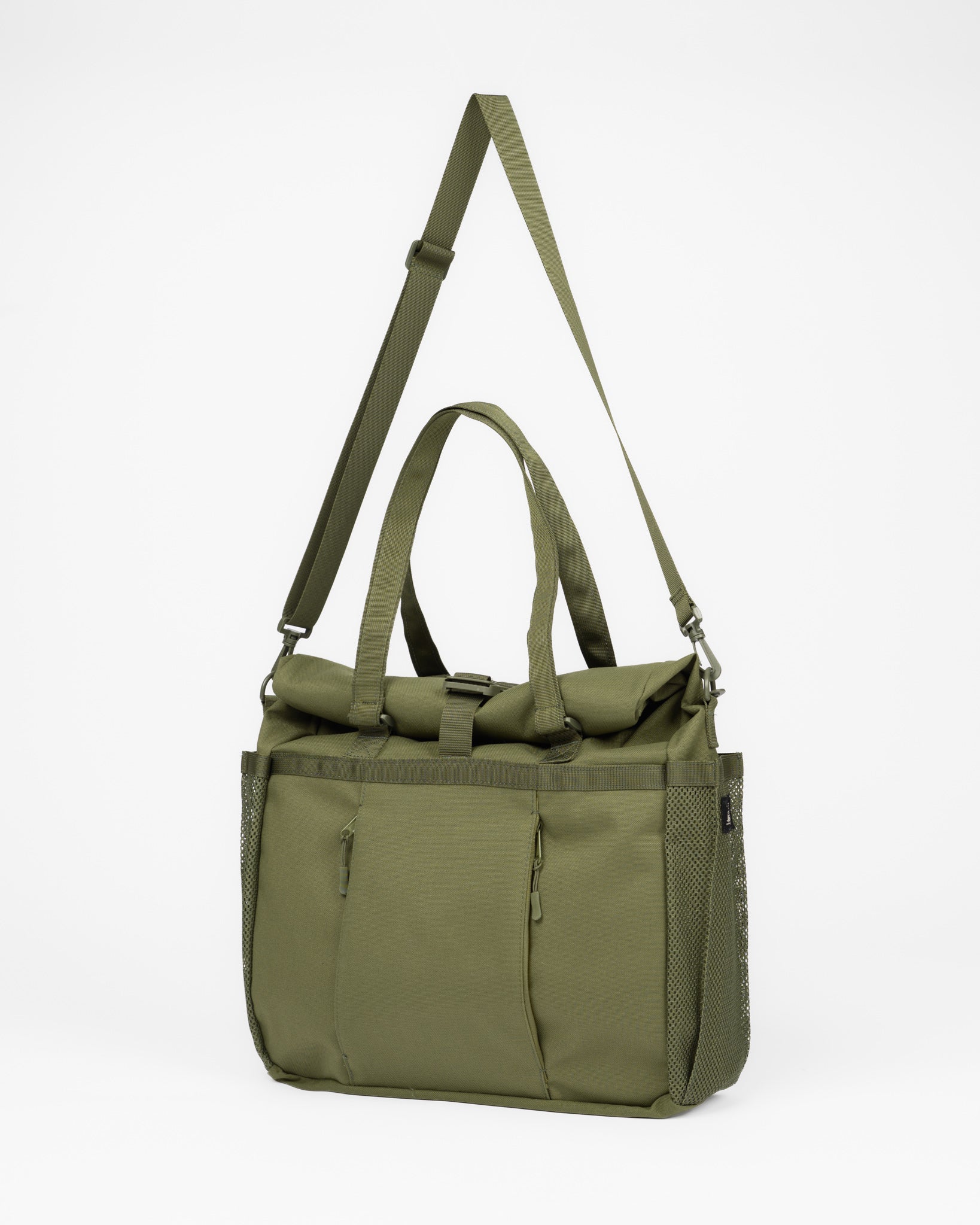OGL Origo Roll-Top Tote Bag - Olive