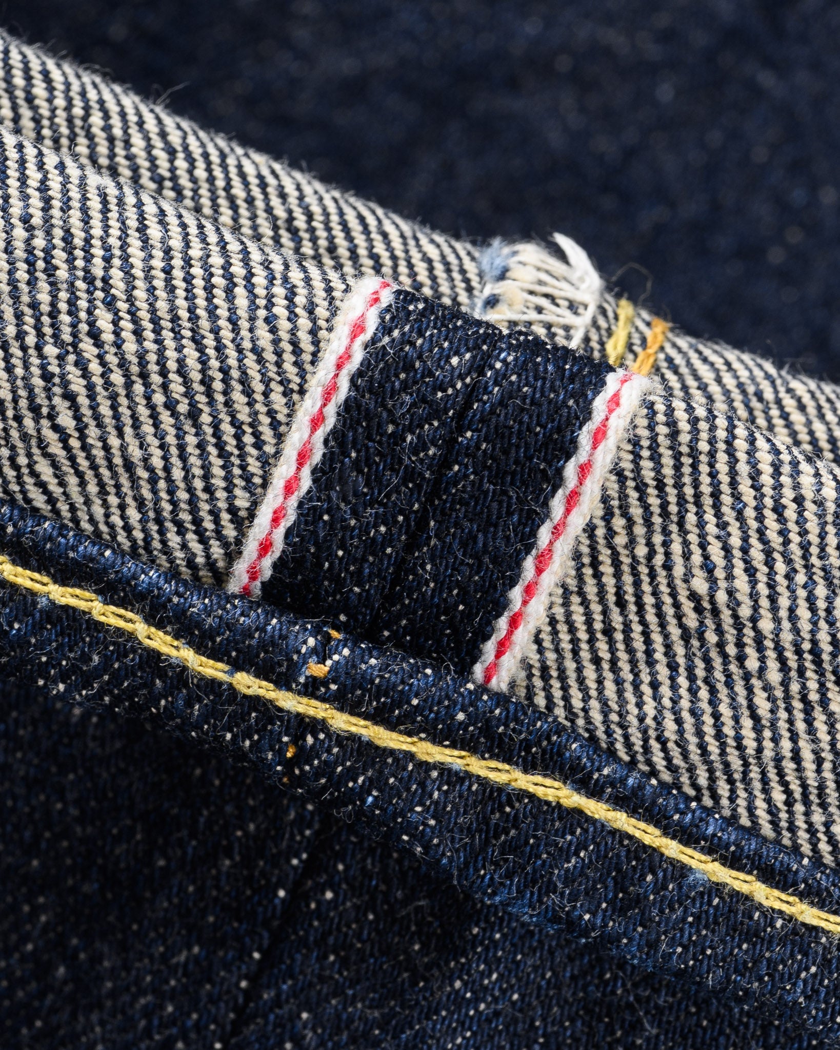 Iron Heart 18oz Vintage Selvedge Denim Straight Cut Jeans - Indigo