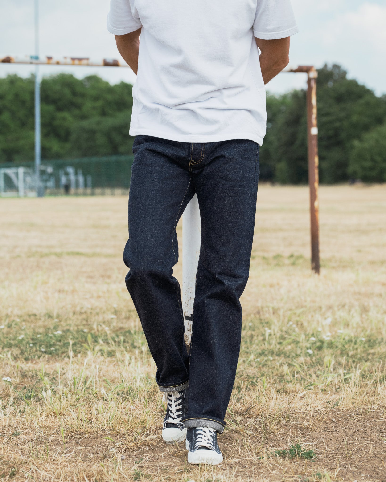 Iron Heart 18oz Vintage Selvedge Denim Straight Cut Jeans - Indigo