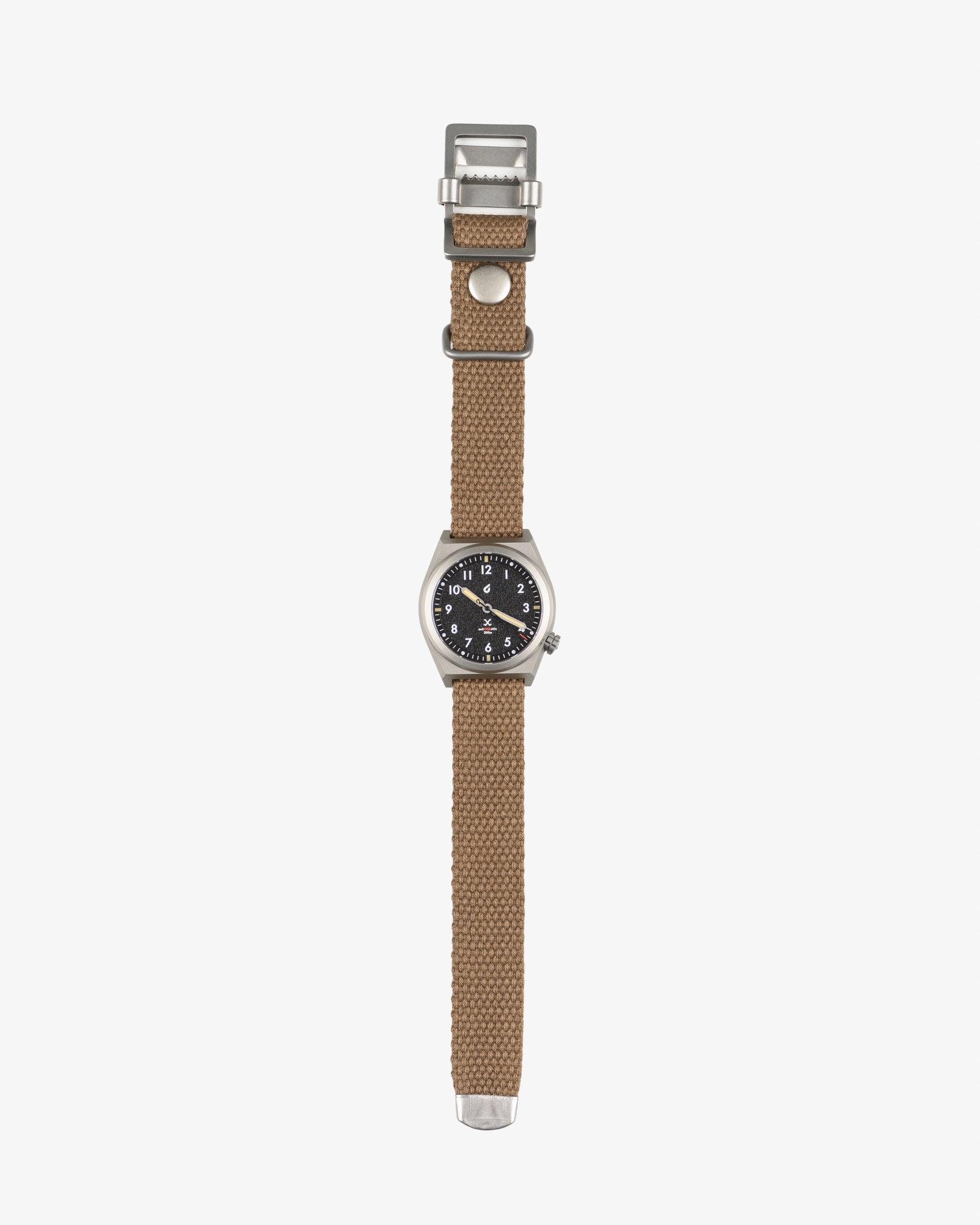 OGL Japanese Heavy Cotton Duck Watch Strap - Brown