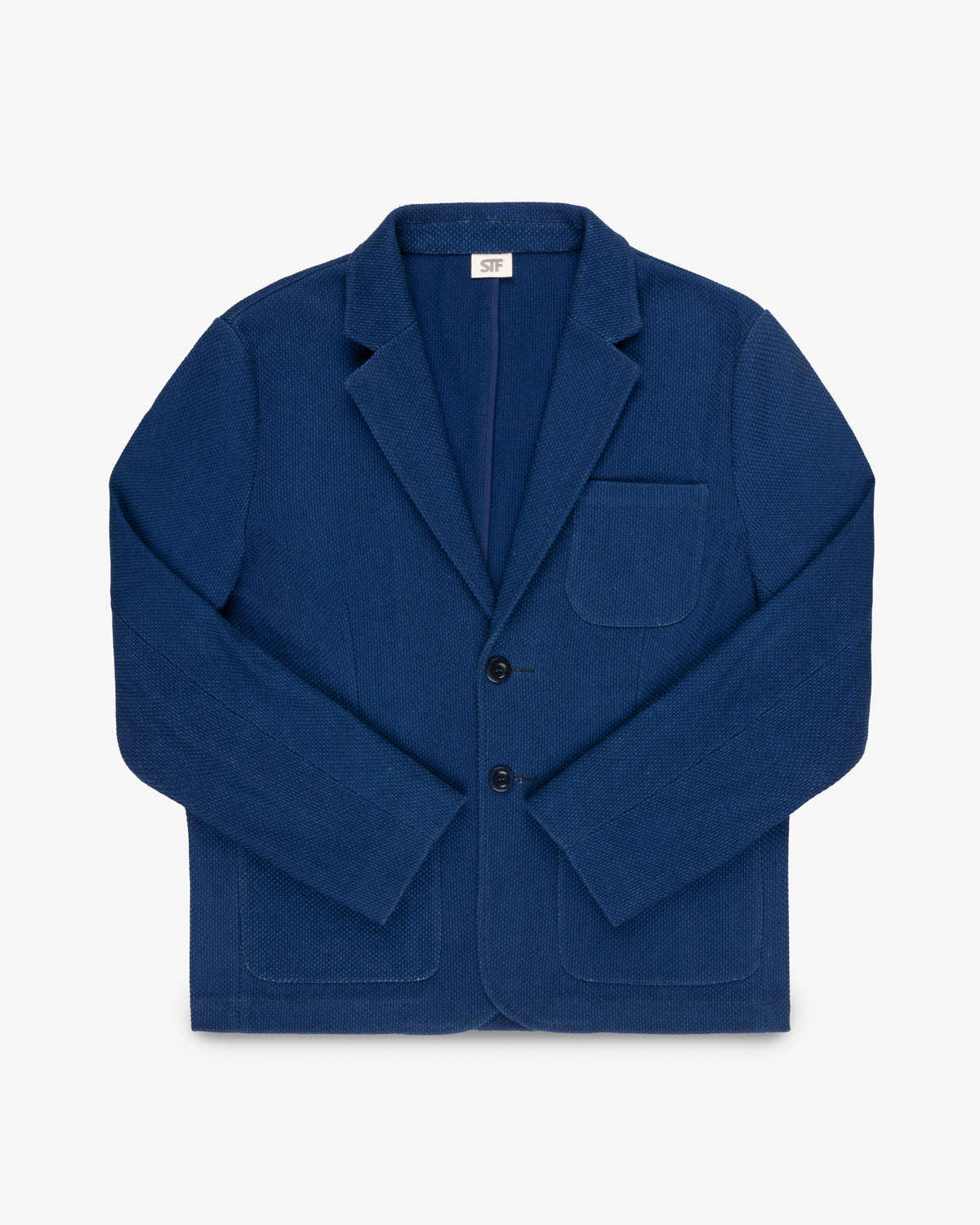 STF Sashiko Blazer - Indigo