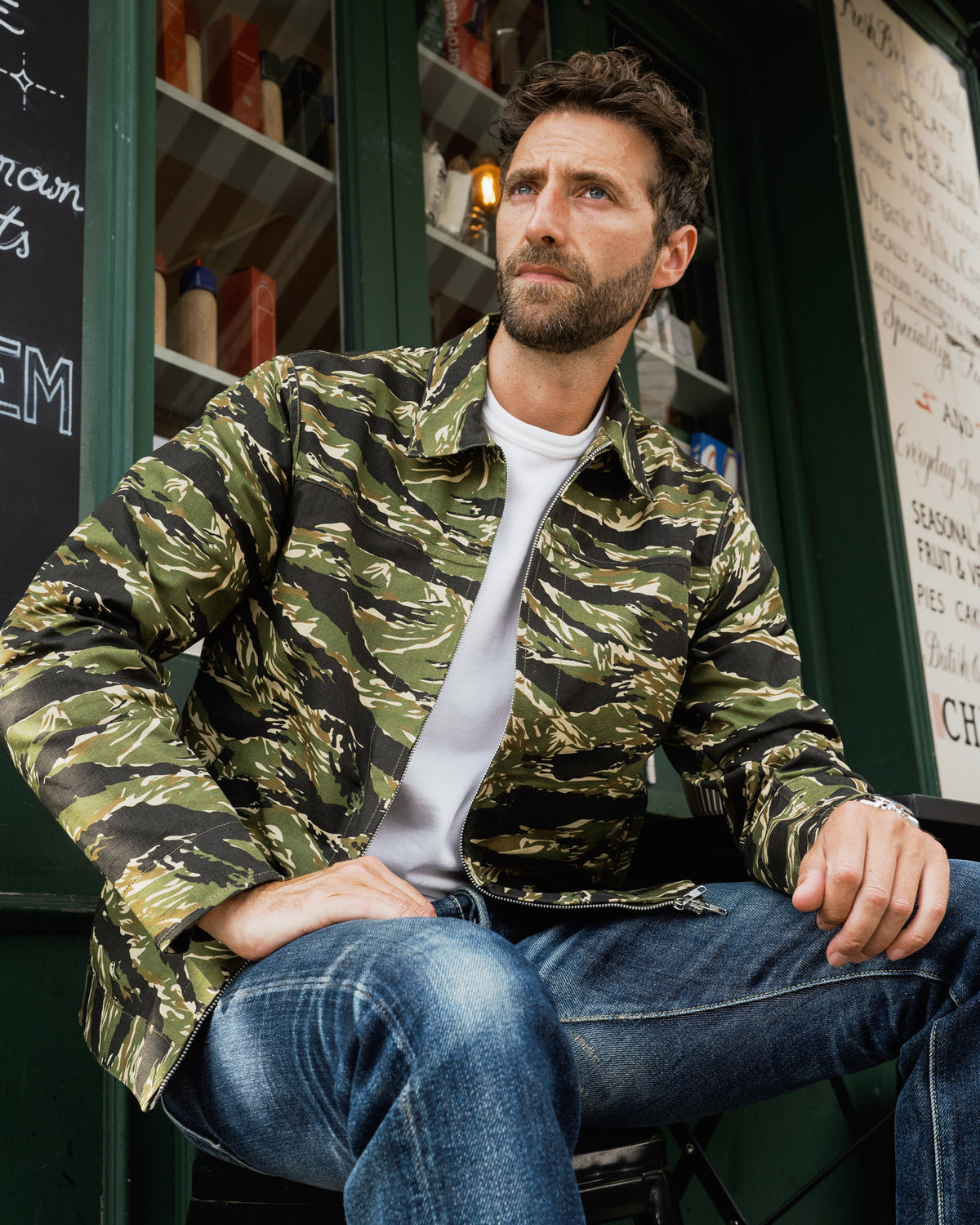STF 8oz Ripstop Lightweight Jacket - Tiger Stripe