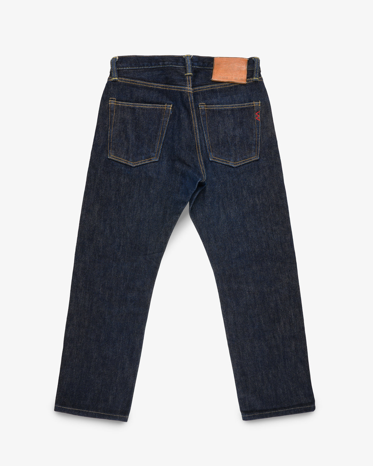 21oz Selvedge Denim Straight Cut Jeans - Indigo (IH-633S) Tag 30, Hemmed to 26.5"