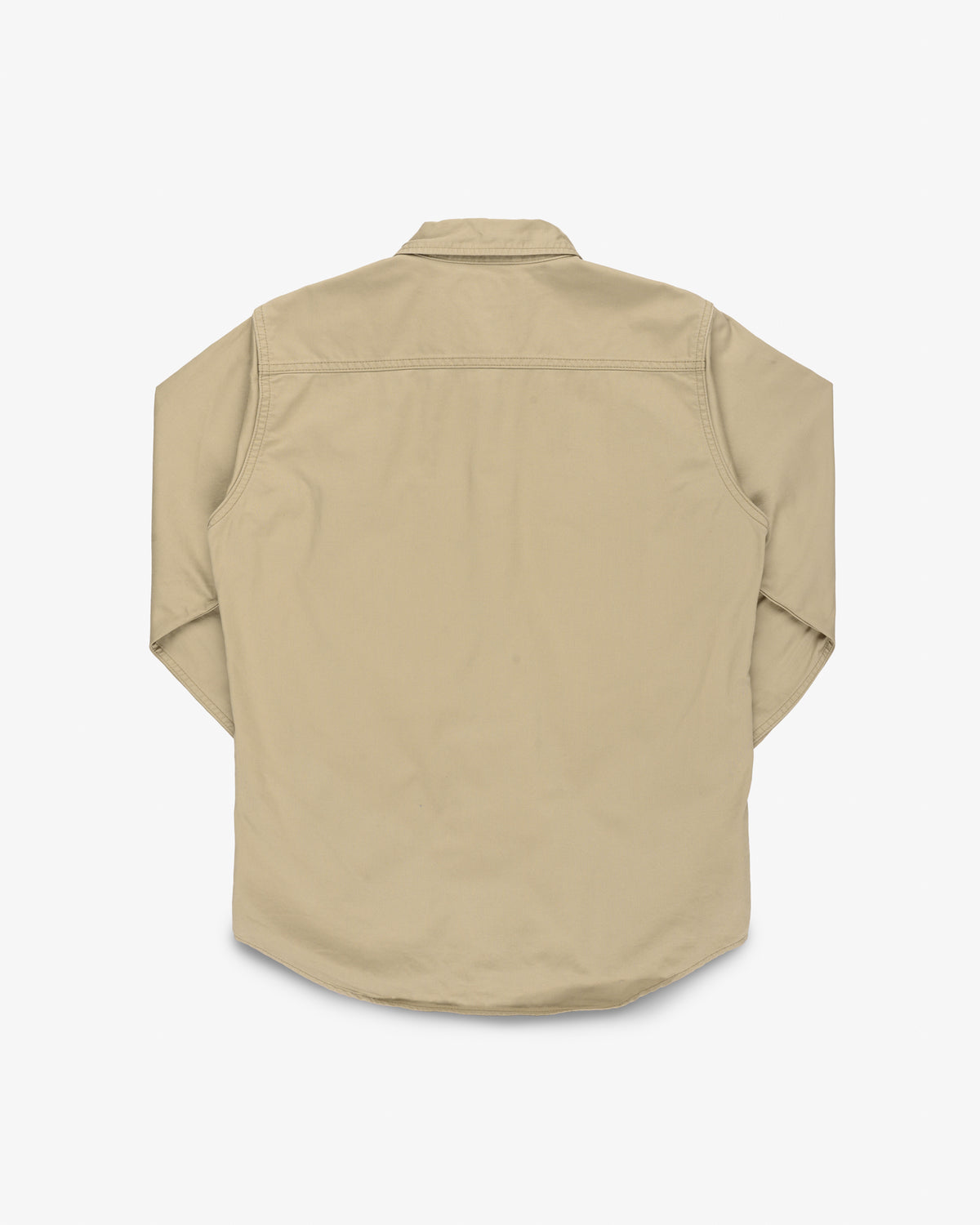 9oz Military Shirt - Beige (IHSH-354-BEI) Size Large