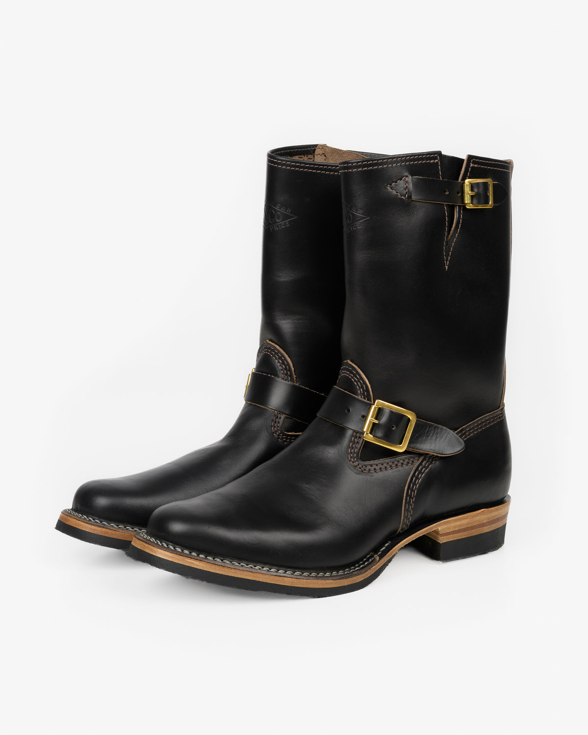 Wesco® - 10" Horween Horsehide  Engineer Boot - Black. The "Mister Lou"