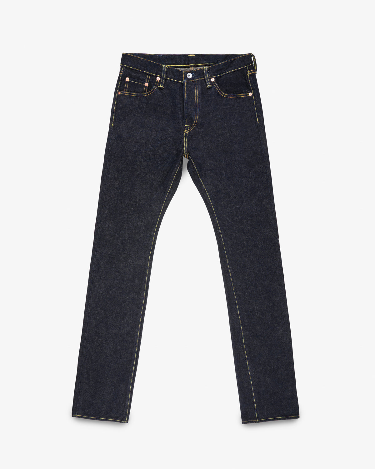 19oz Left Hand Twill Selvedge Denim Slim Cut Jeans - Indigo