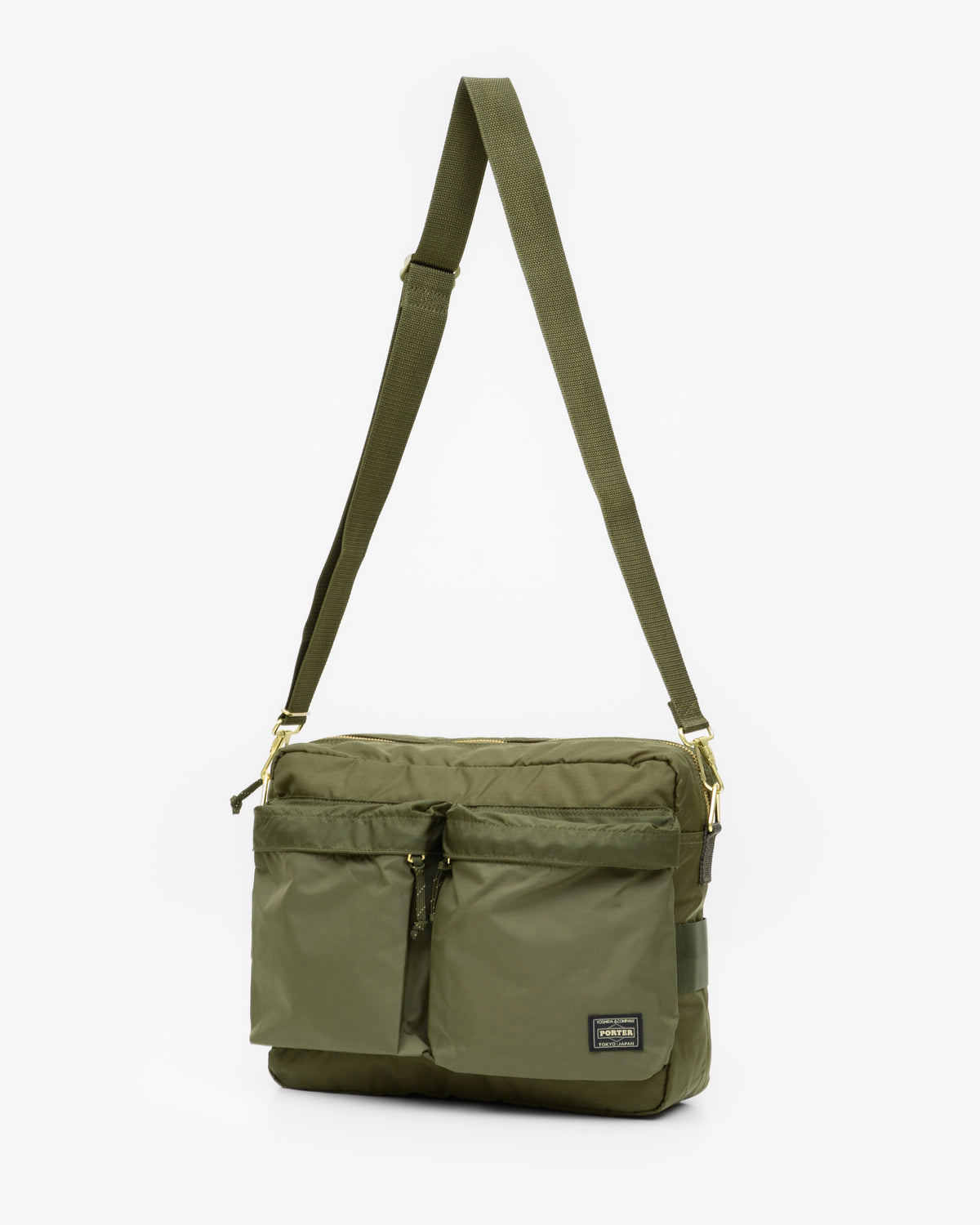 Porter - Yoshida & Co. - Force Shoulder Bag - Olive
