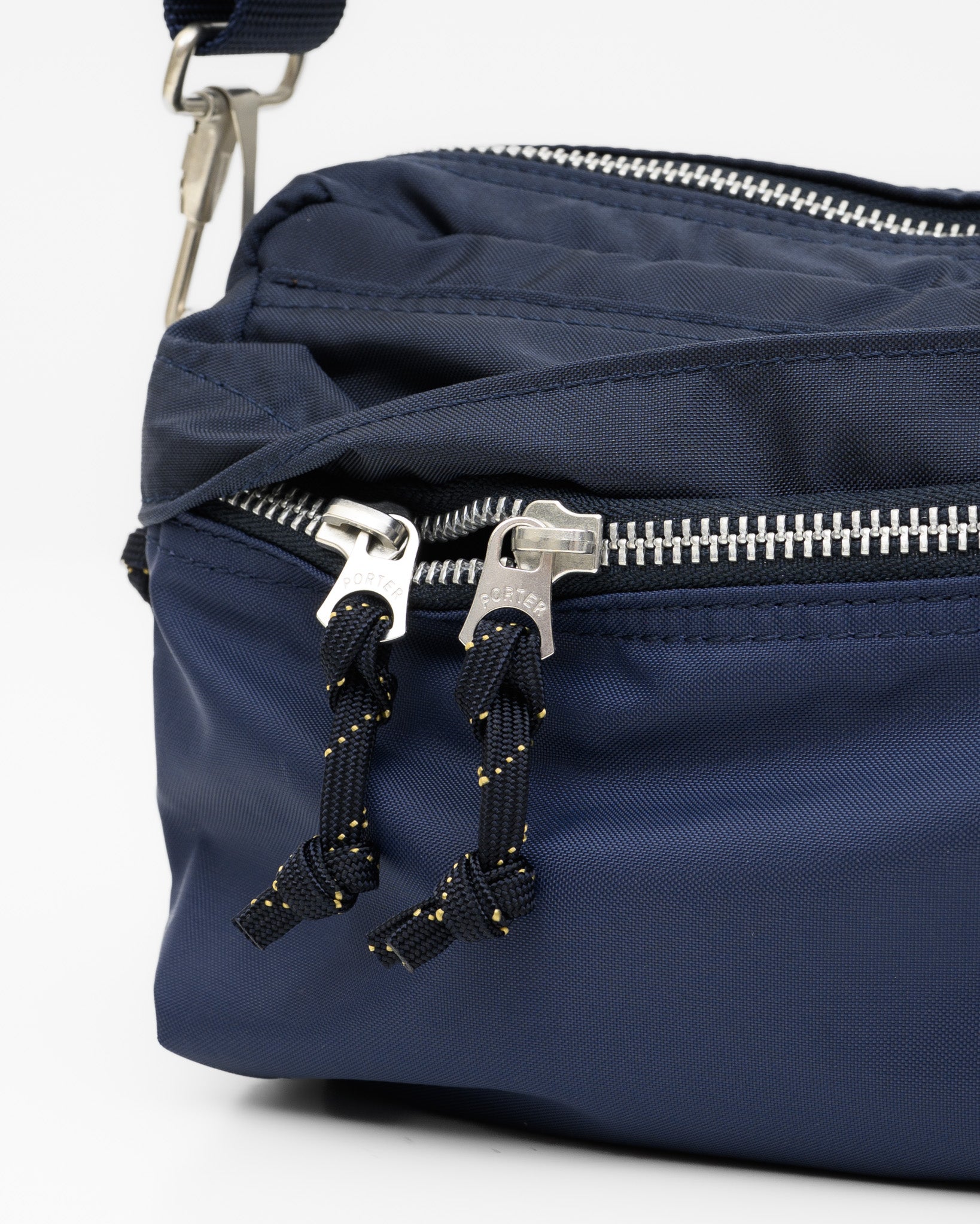 Porter - Yoshida & Co. - Force 2Way Waist Bag - Navy – Iron Heart