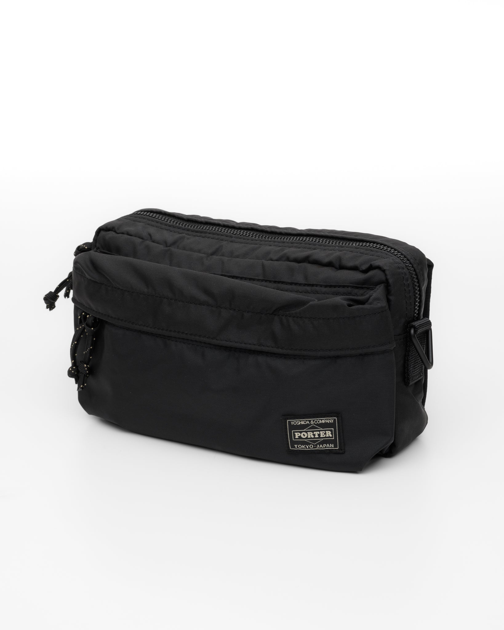Porter - Yoshida & Co. - Force 2Way Waist Bag - Black – Iron Heart