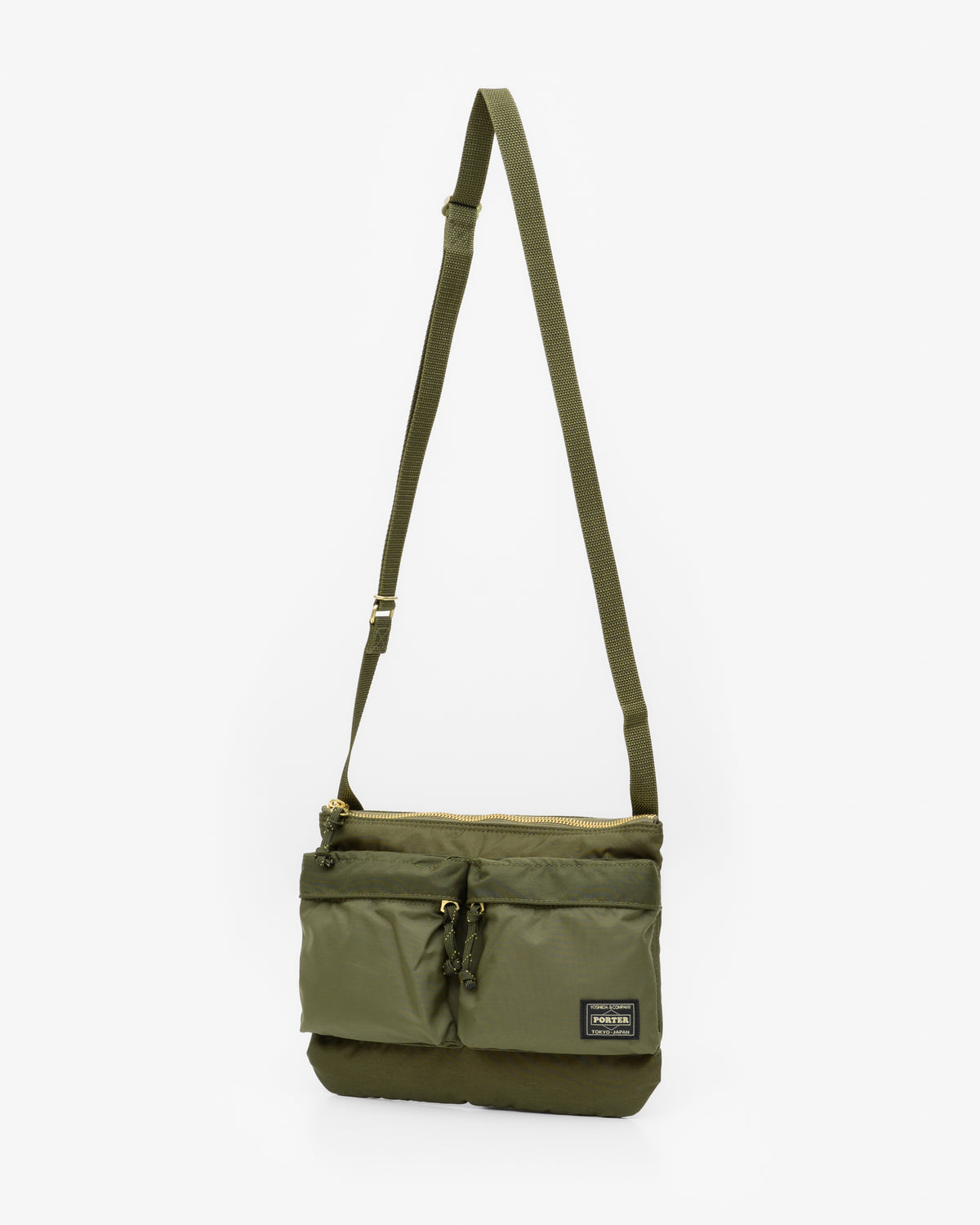 Porter - Yoshida & Co. - Force Shoulder Bag - Olive