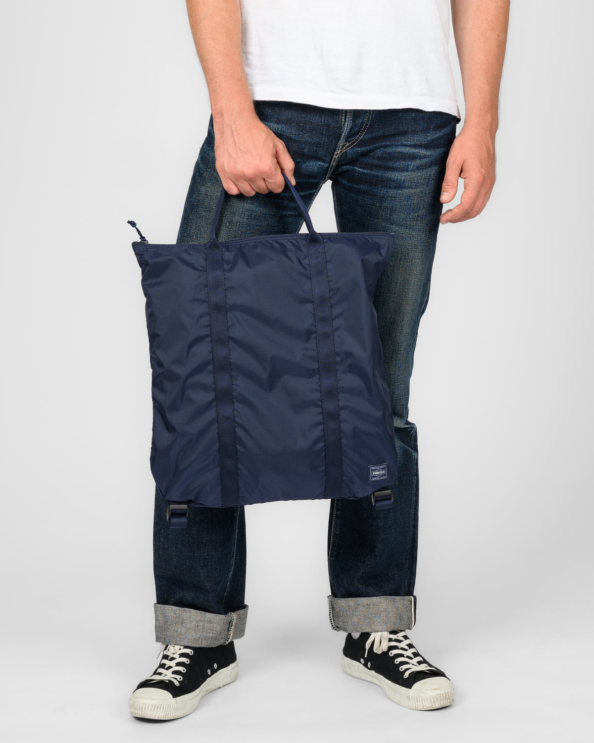 Porter - Yoshida & Co. - Flex 2Way Tote - Navy