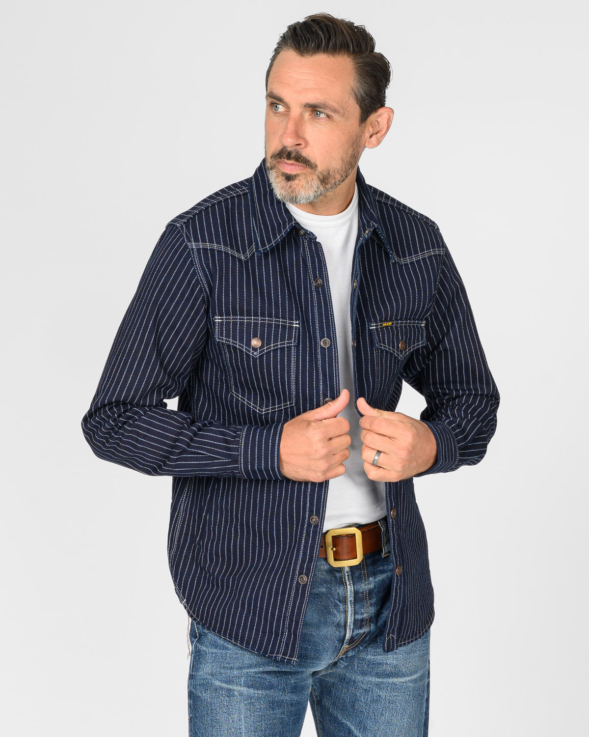 12oz Wabash CPO Shirt - Indigo