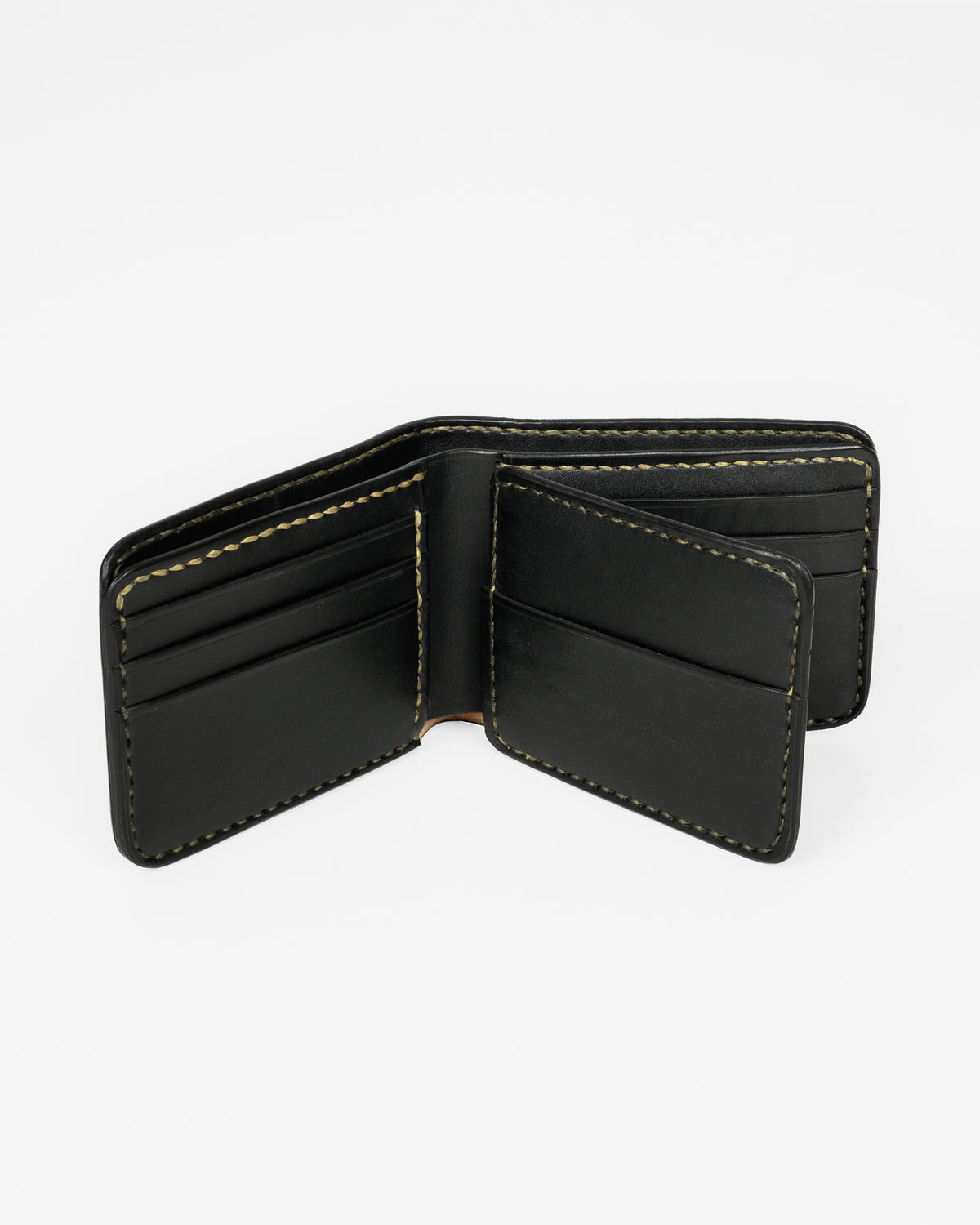Slimline Small Shell Cordovan Wallet - Navy