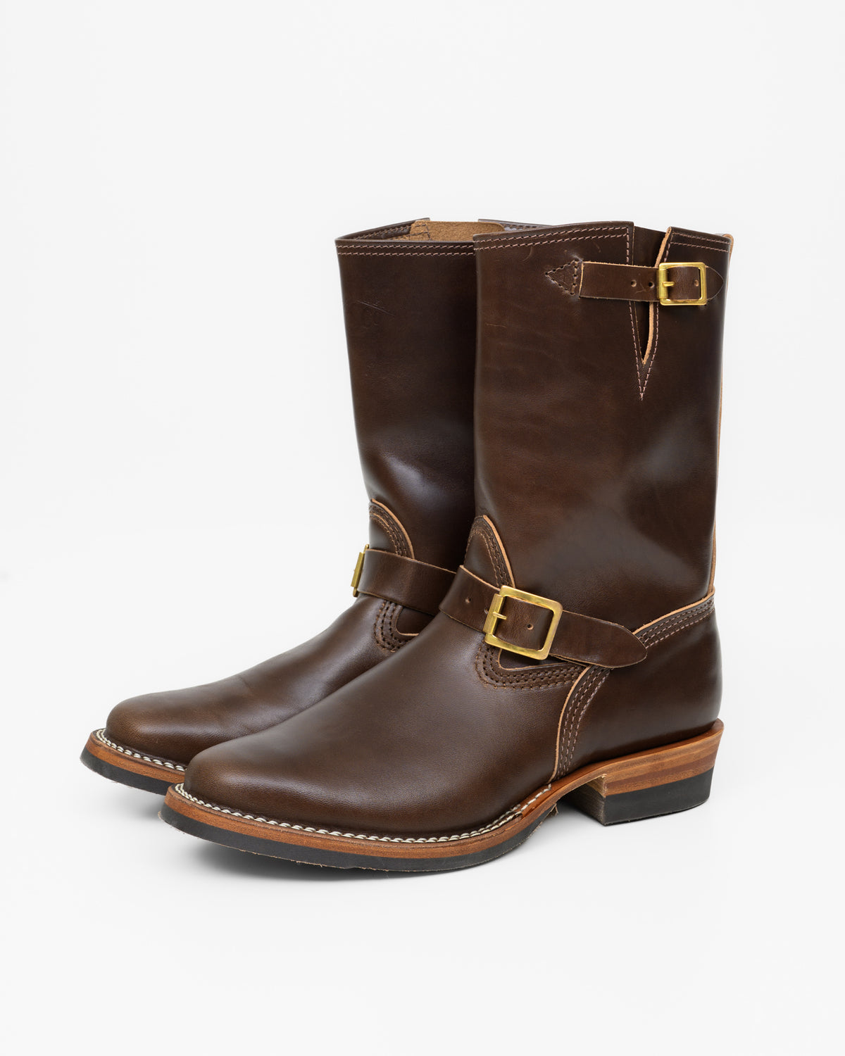 Wesco® - 10" Horsehide  Engineer Boot - Brown. The "Mister Lou"