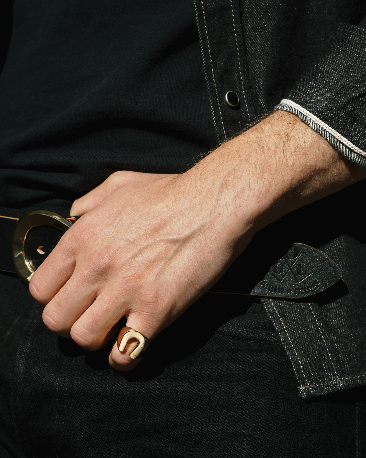 OGL Good Luck Ring - Brass