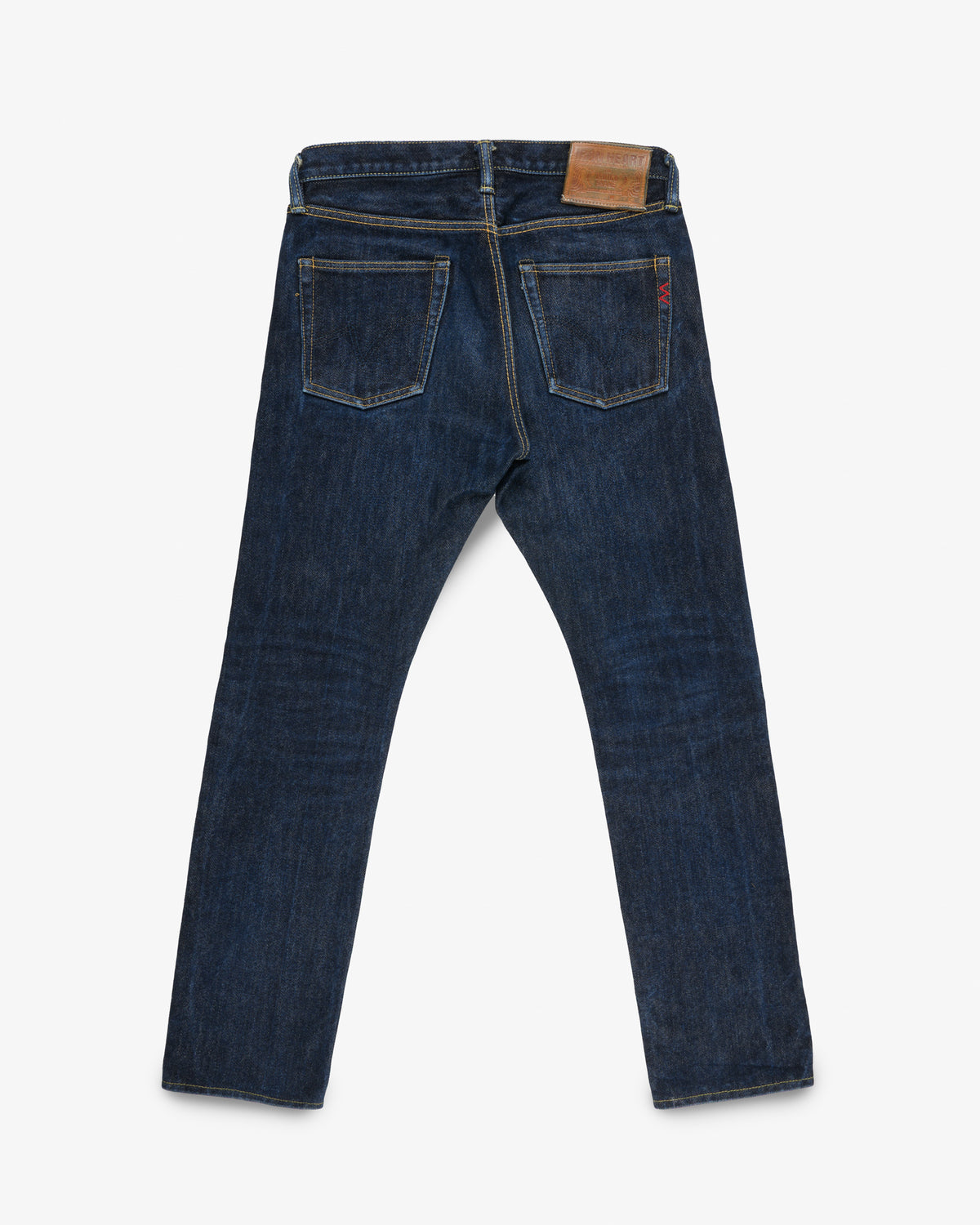 21oz Selvedge Denim Slim Cut Jeans - Indigo (IH-555s-21) Tag 31, Hemmed 30.0"