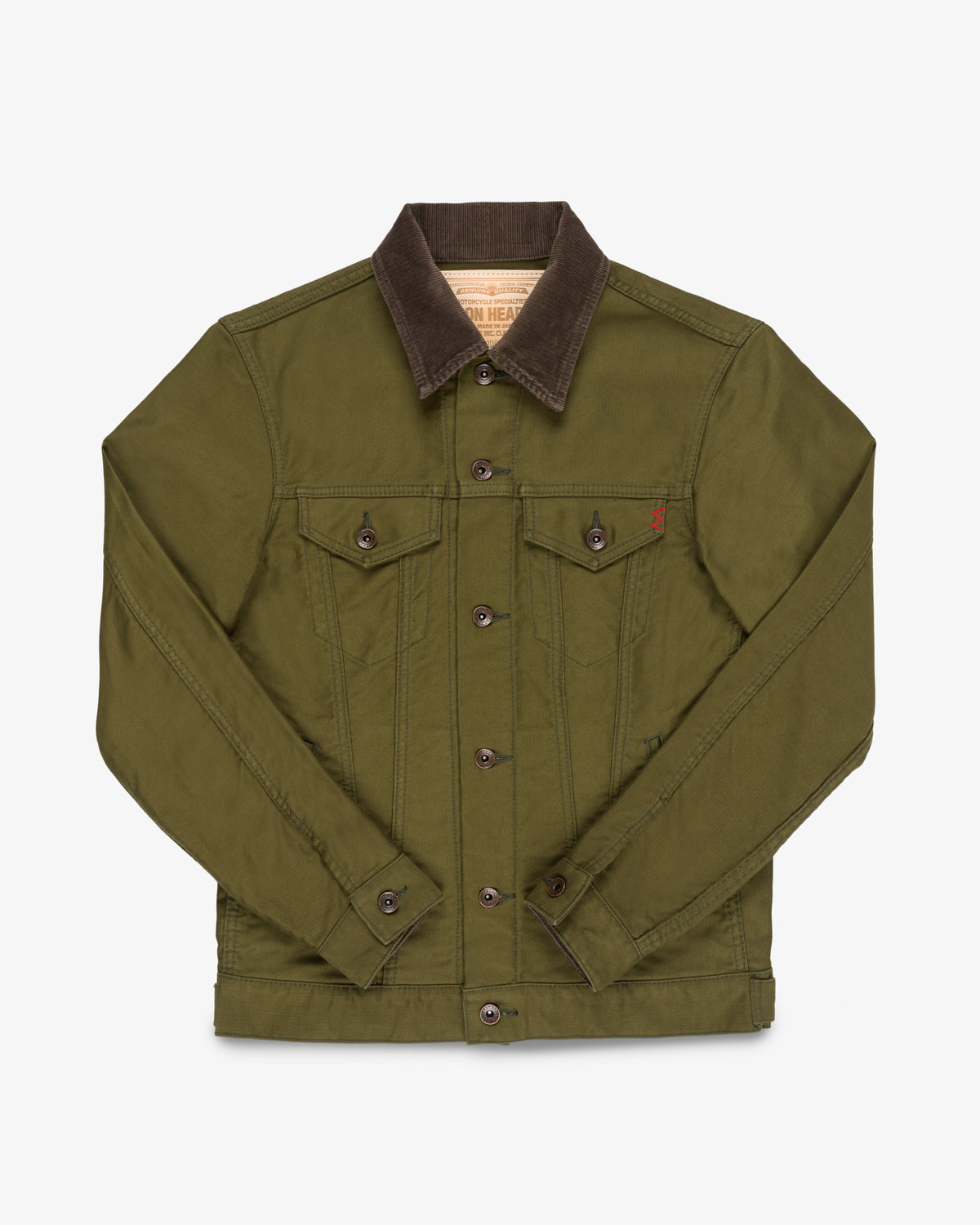 12oz Whipcord Modified Type III Jacket - Olive Drab Green