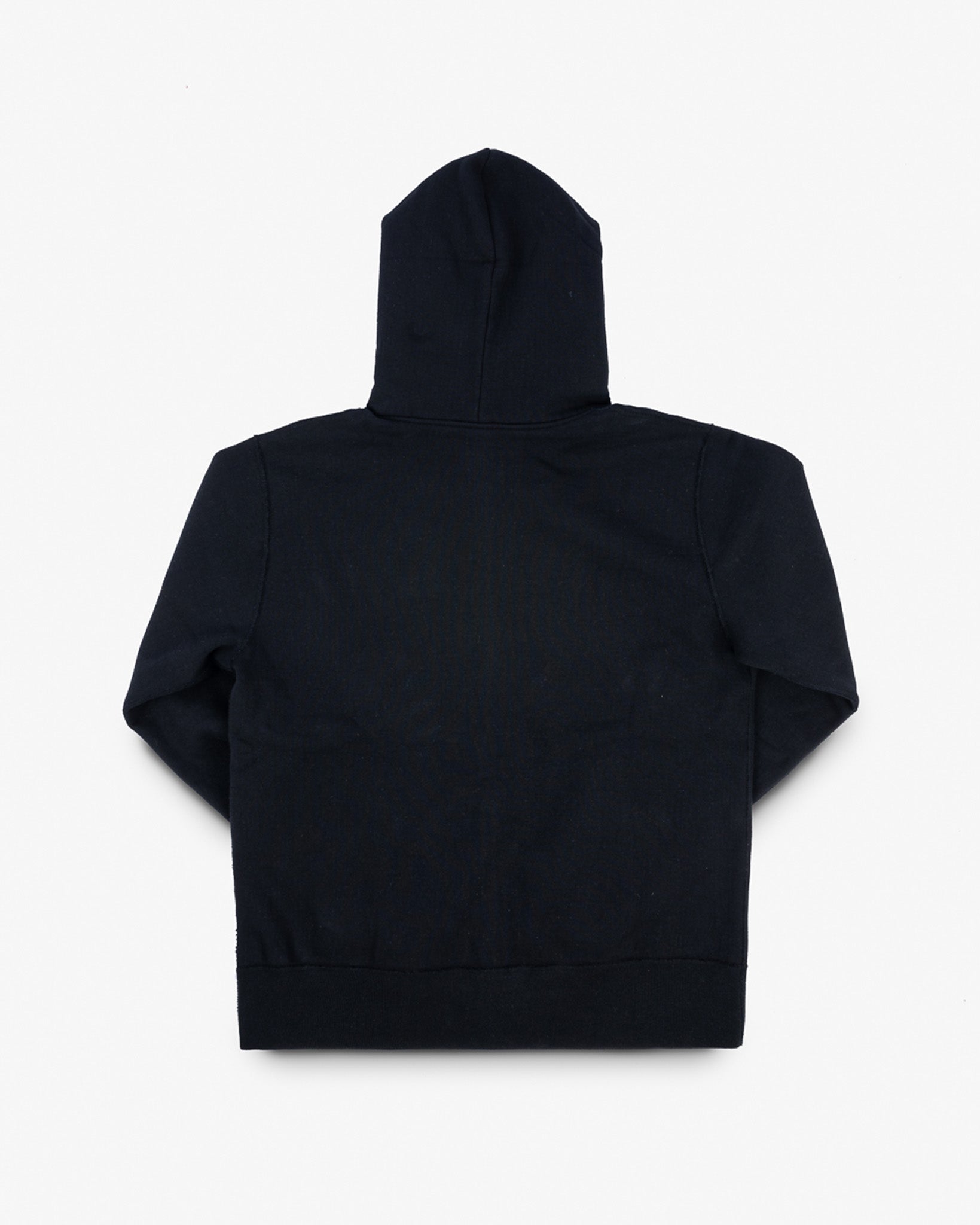 Printed 14oz Ultra Heavyweight Loopwheel Cotton Hoodie - Black (IHSW-77L-BLK) Size XL