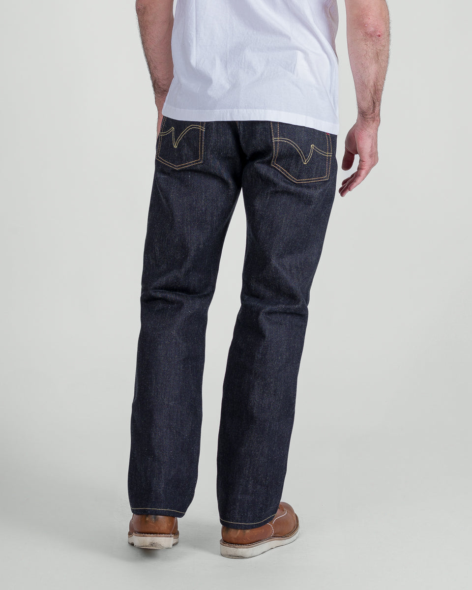Iron Heart 25oz Selvedge Denim Straight Cut Jeans - Indigo