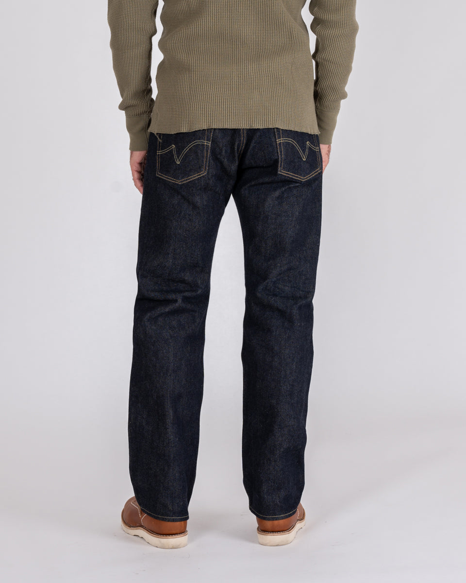 Iron Heart 21oz Selvedge Denim Straight Cut Jeans - Indigo Iron Heart 21oz Selvedge Denim Straight Cut Jeans - Indigo