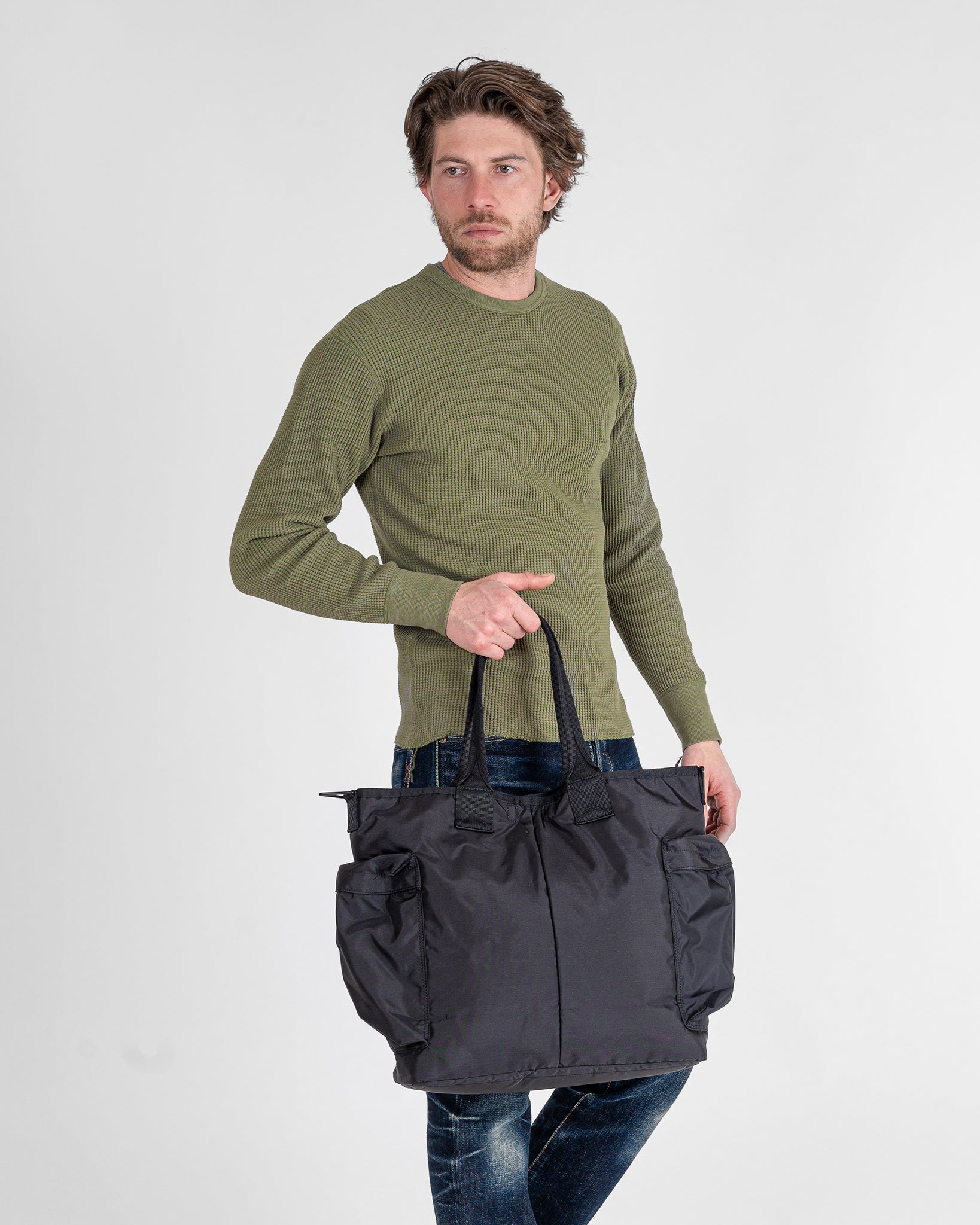 Porter - Yoshida & Co. - Force 2Way Tote Bag - Black