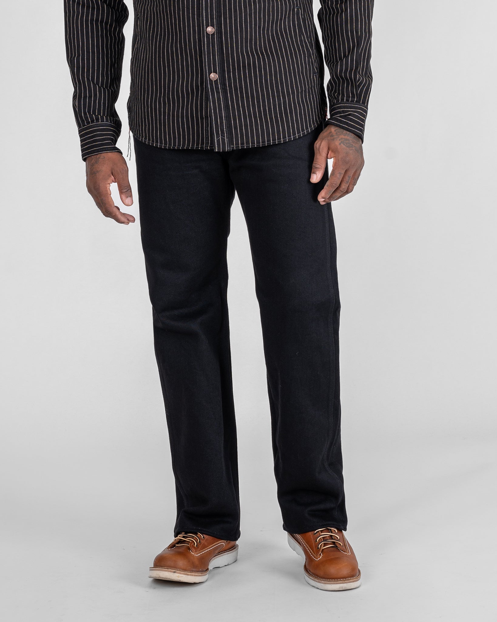 21oz Serge Work Pants - Black – Iron Heart
