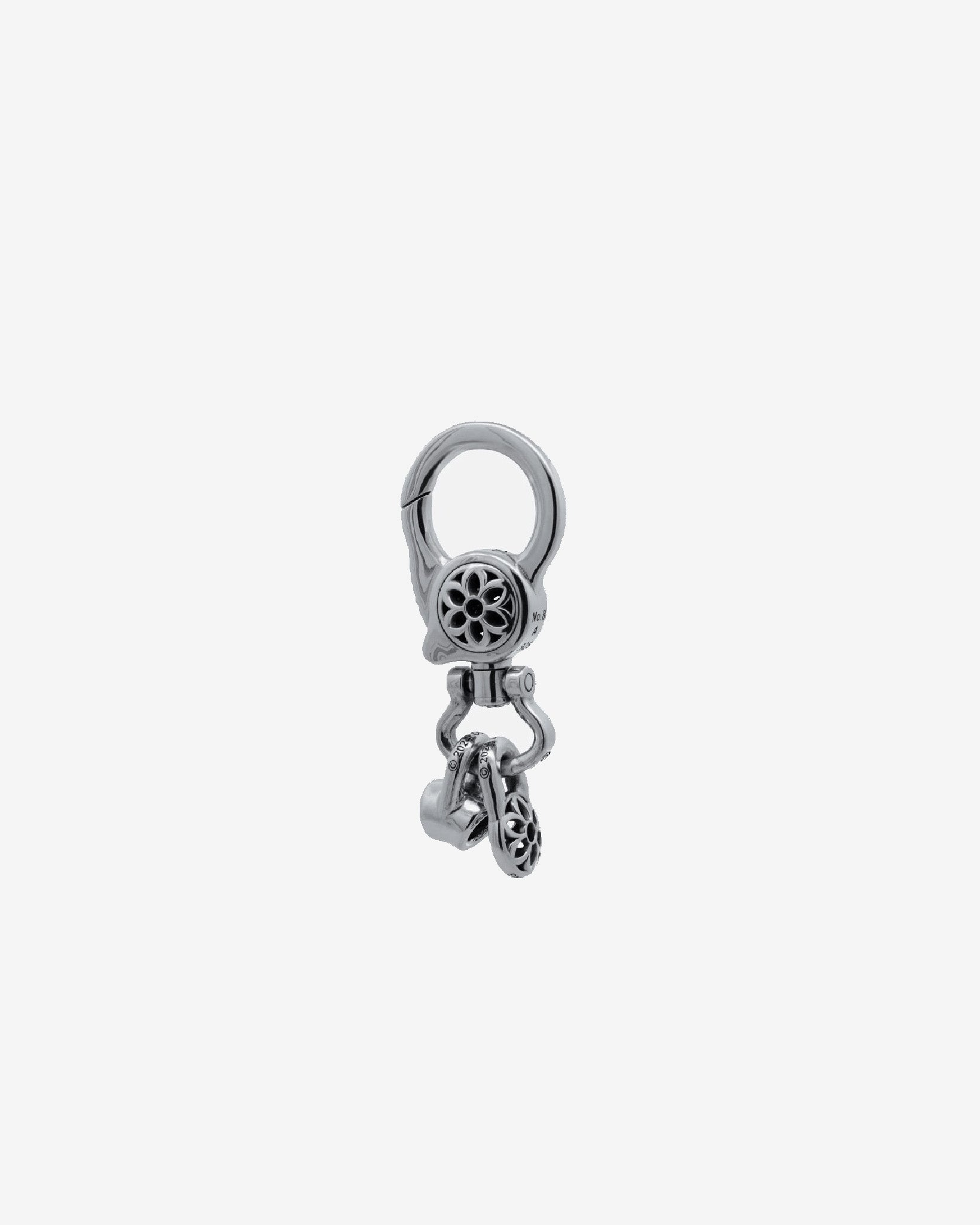 GOOD ART HLYWD Clip 8 Keychain Size A - Sterling Silver