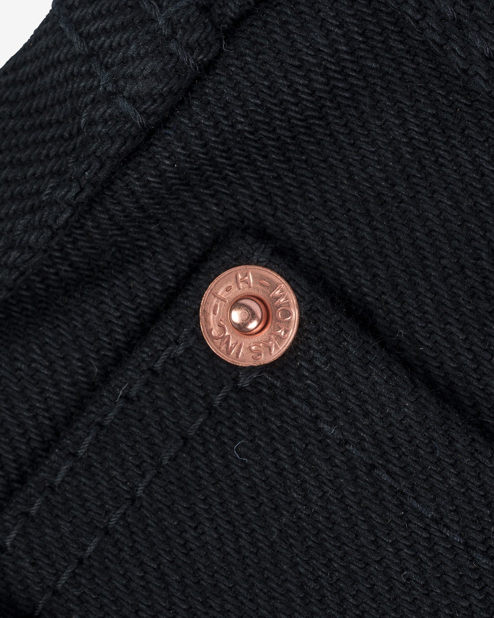 21oz Selvedge Denim Slim Cut Jeans - Superblack Non-Fade – Iron Heart