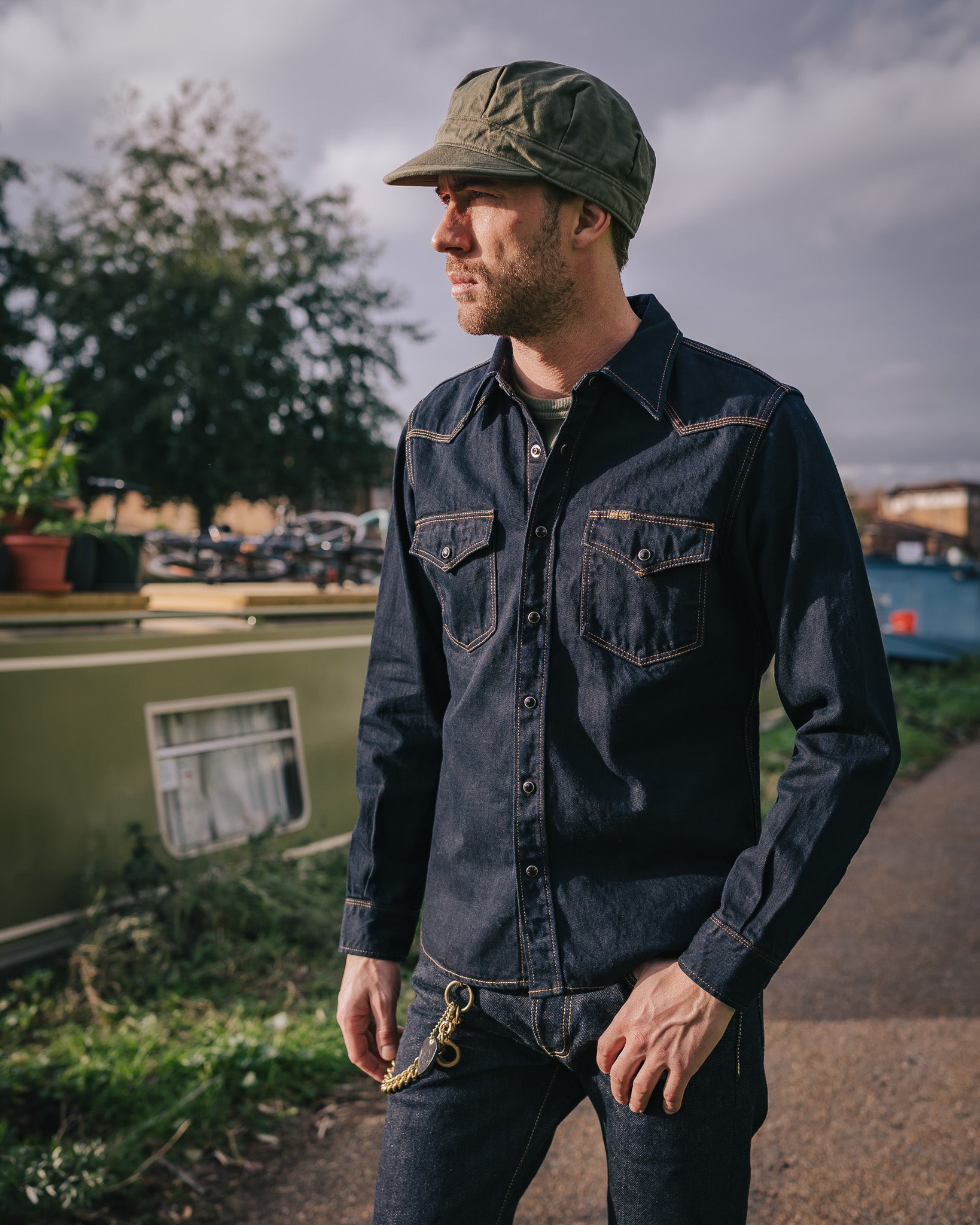 Papa Nui - Chesty Cap - Olive