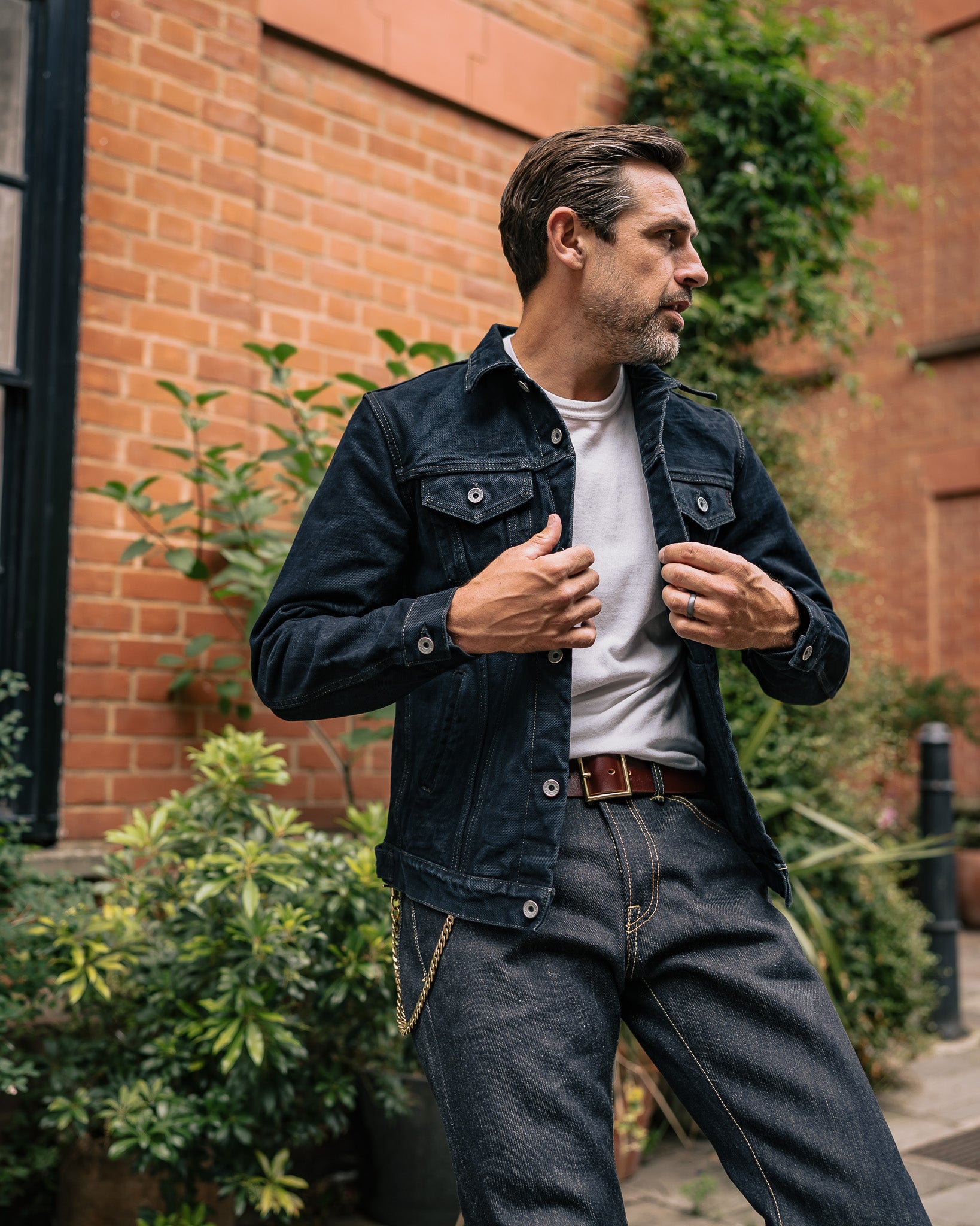 19oz Left-Hand Twill Selvedge Denim Type III - Overdyed Indigo