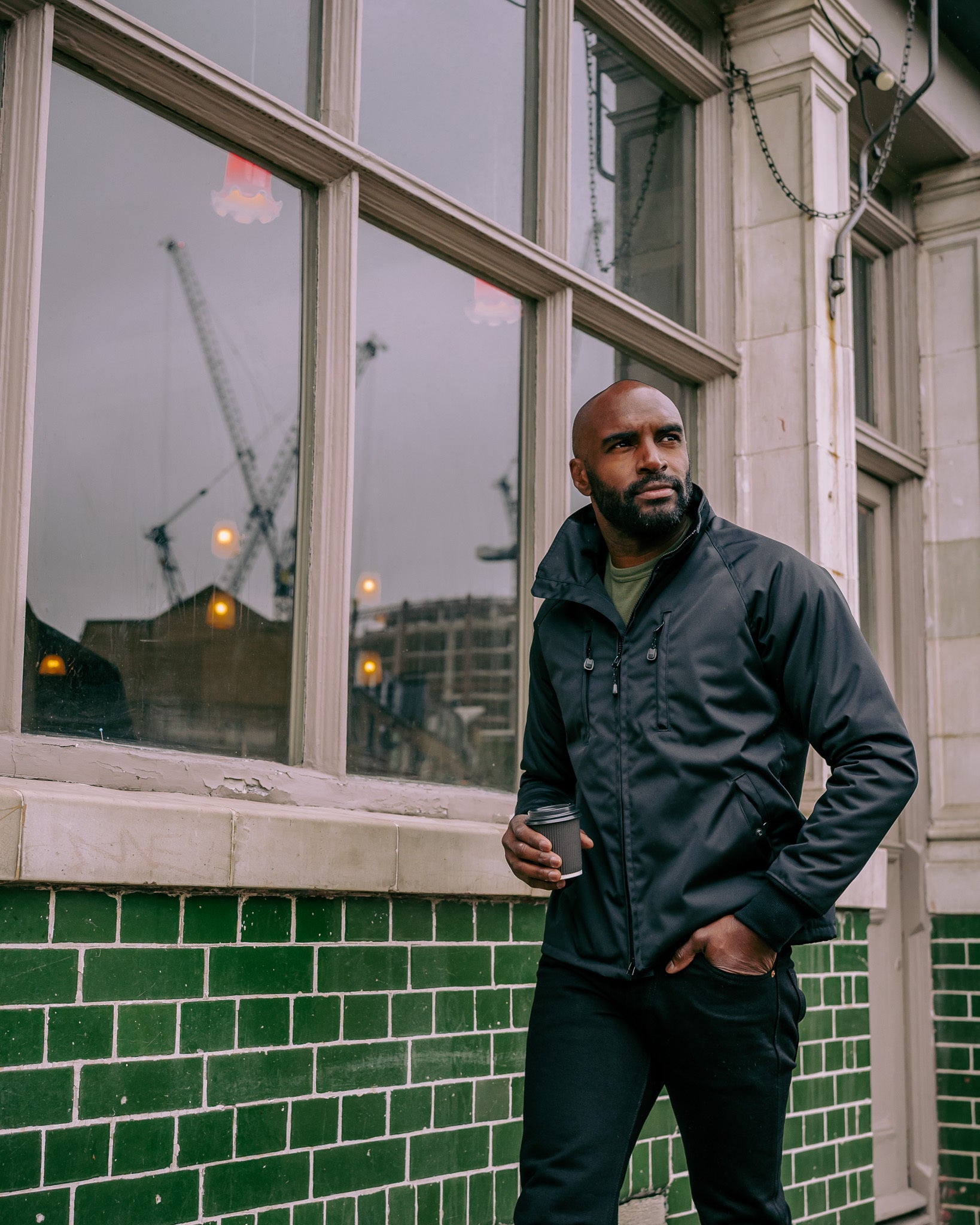 CORDURA® Fleece Lined Windbreaker - Black – Iron Heart