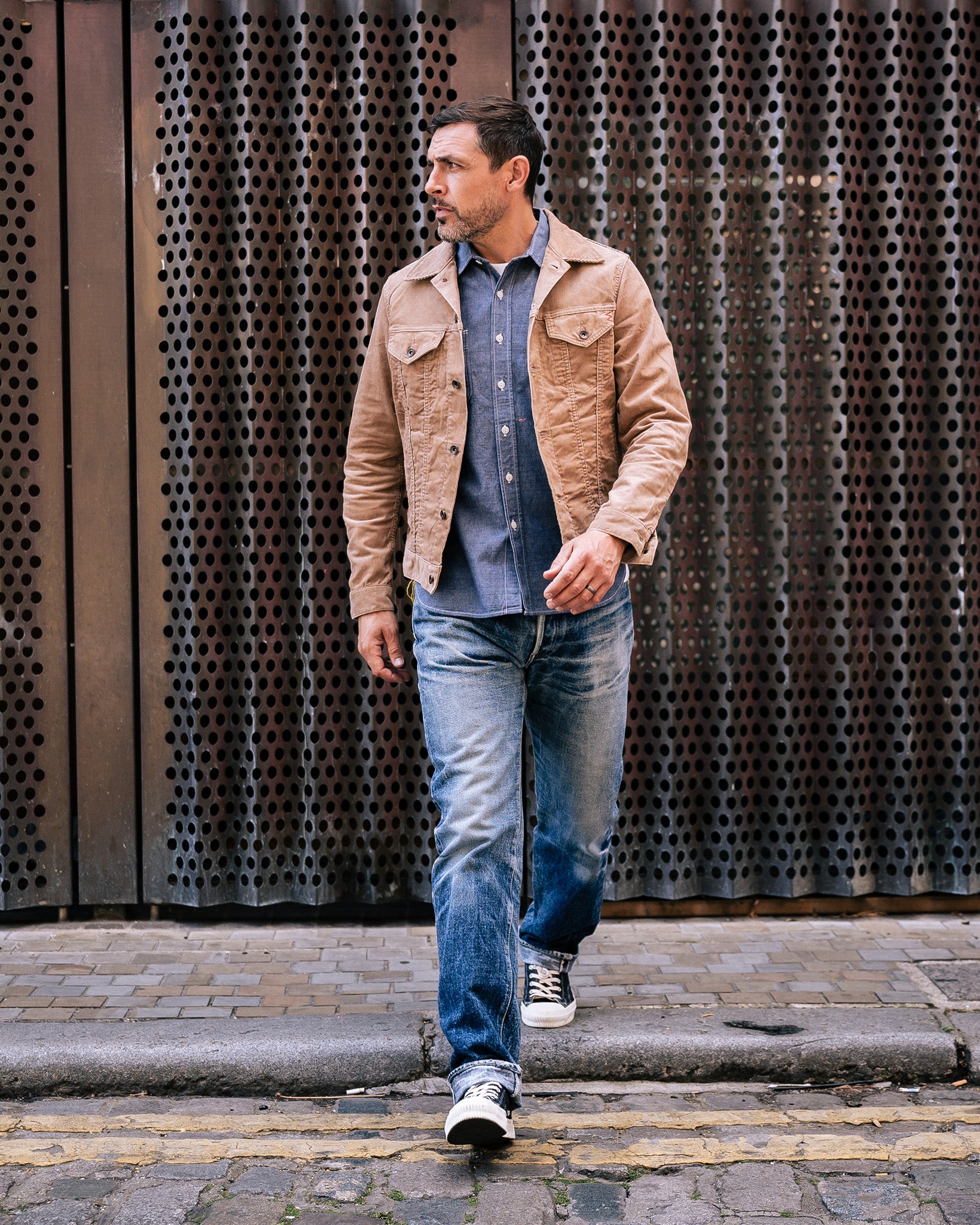 Lined Corduroy Jacket Cordjacke H&m TACVASEN Thicken Fleece