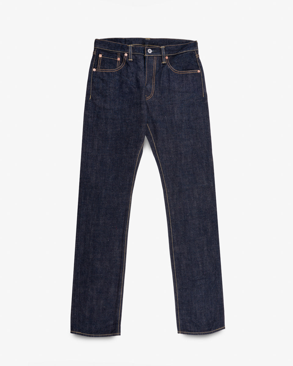17oz Selvedge Denim Slim Cut Jeans - Natural Indigo